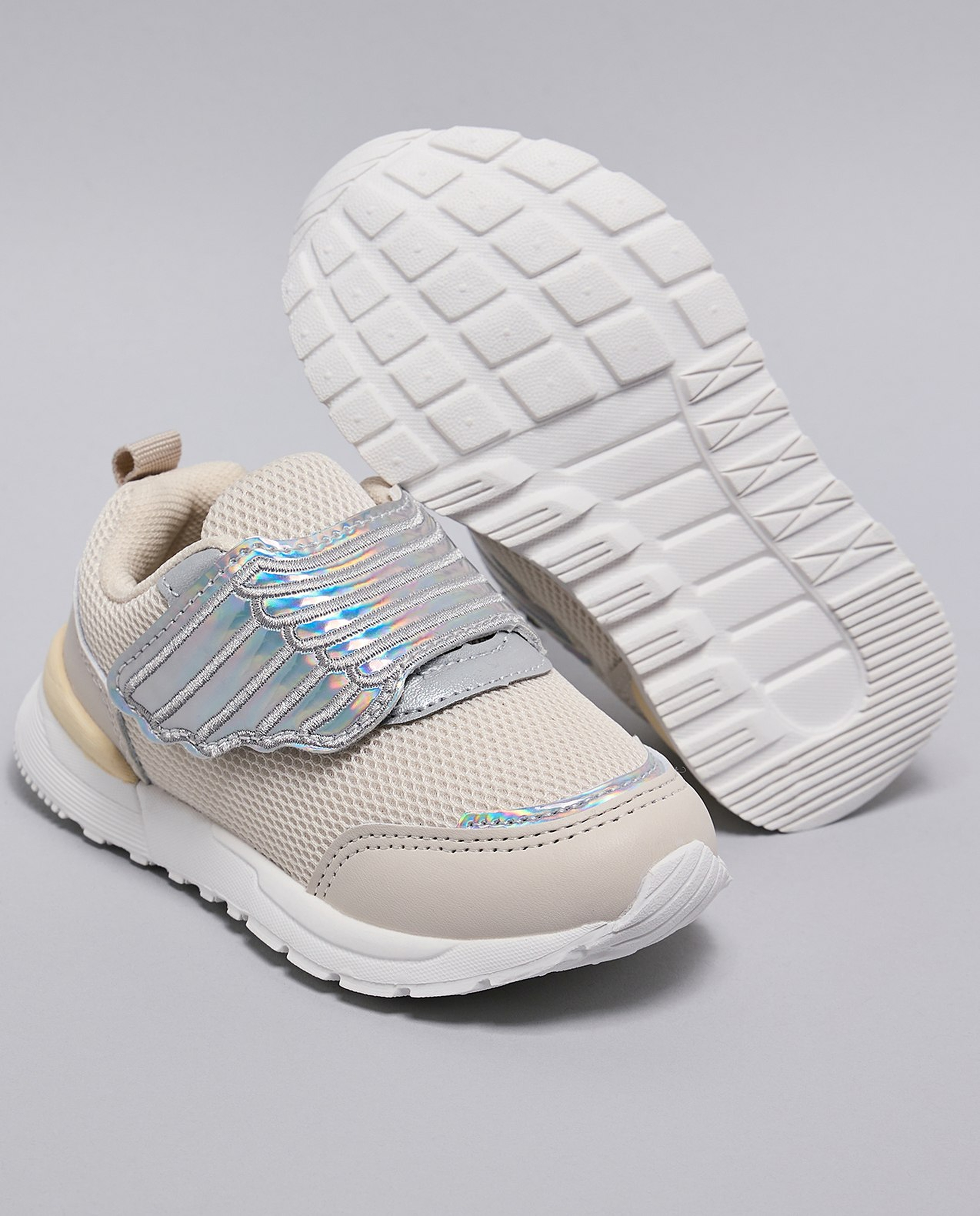 Textured Velcro Shoes