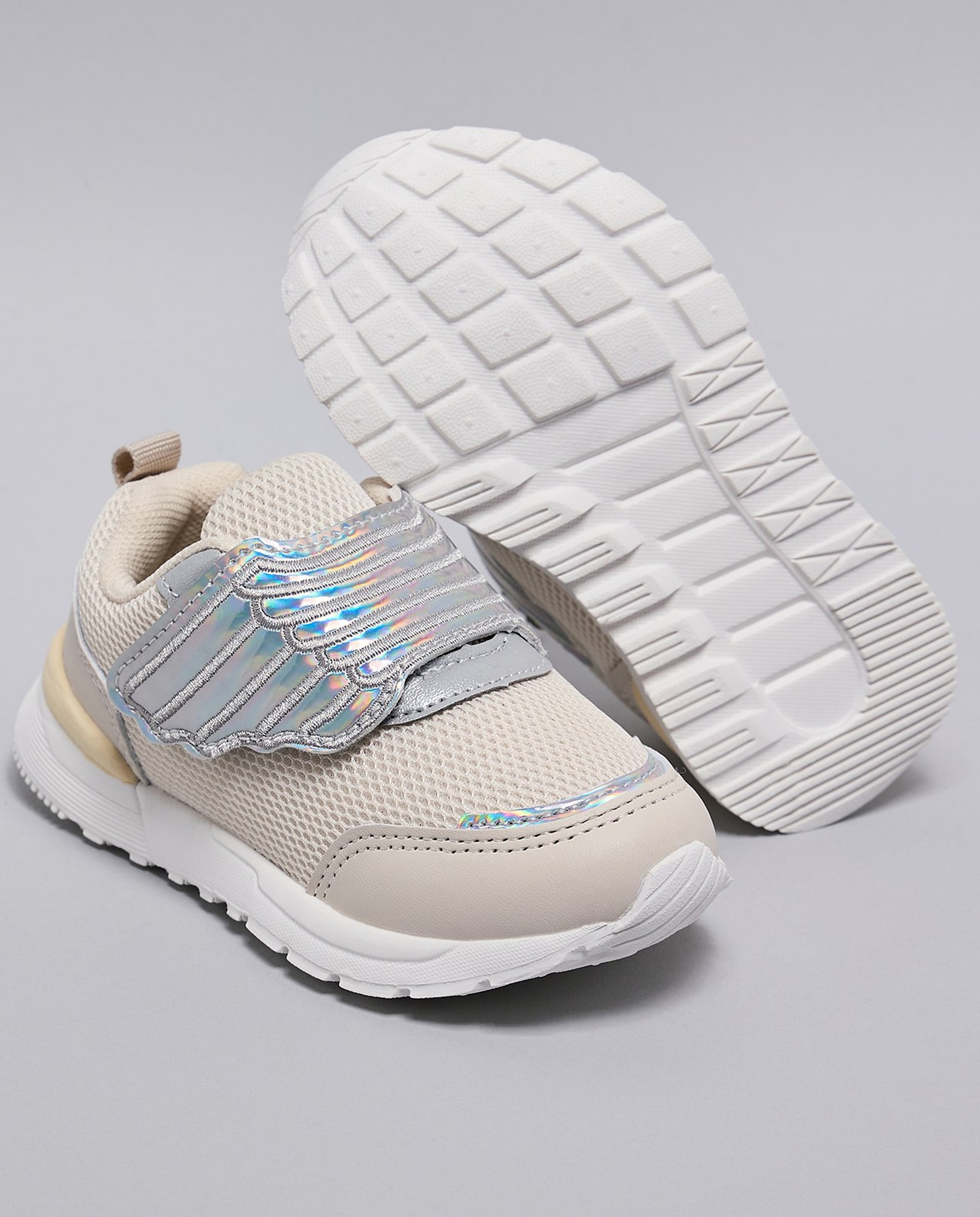 Textured Velcro Shoes