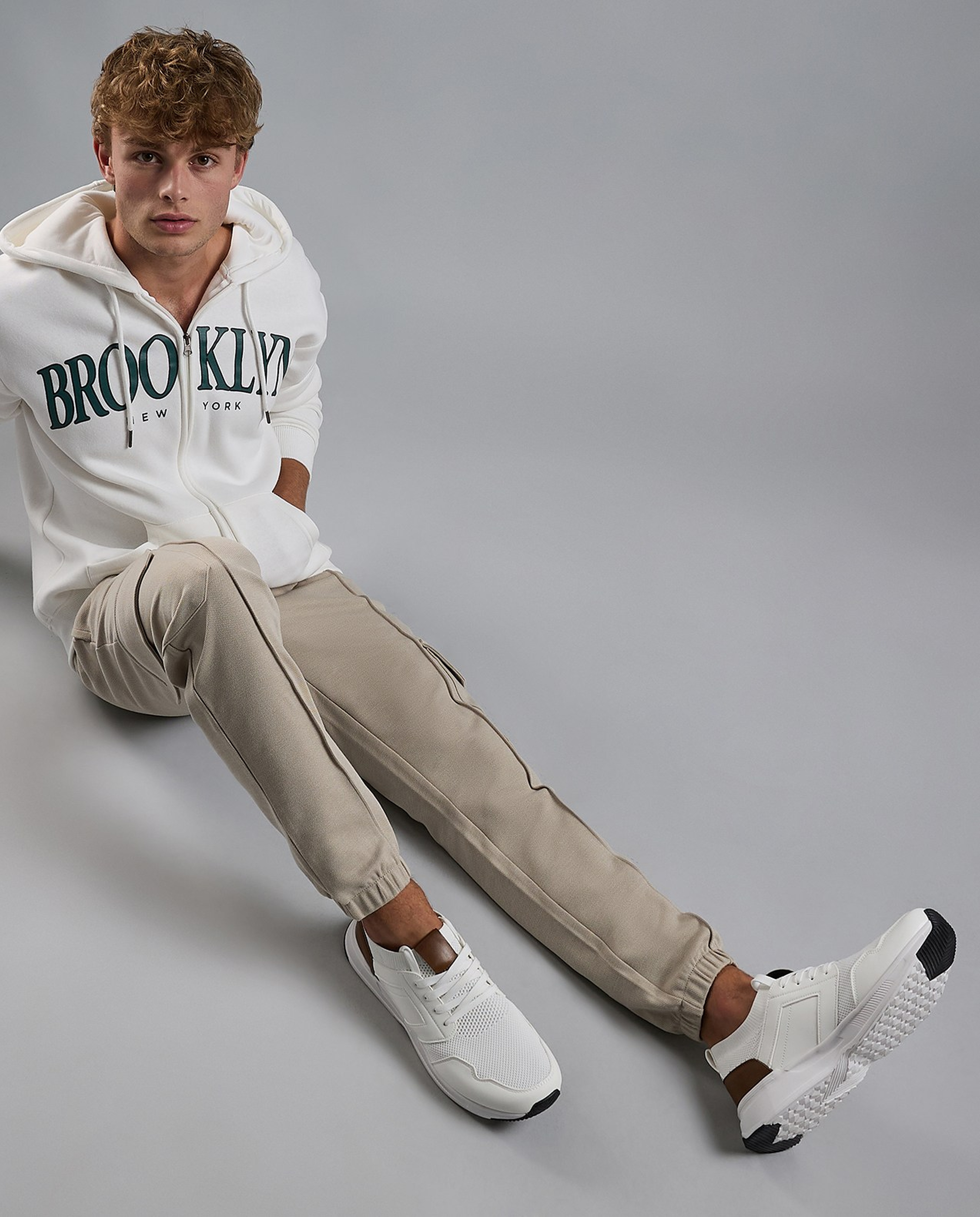 Color Block Lace Up Sneakers