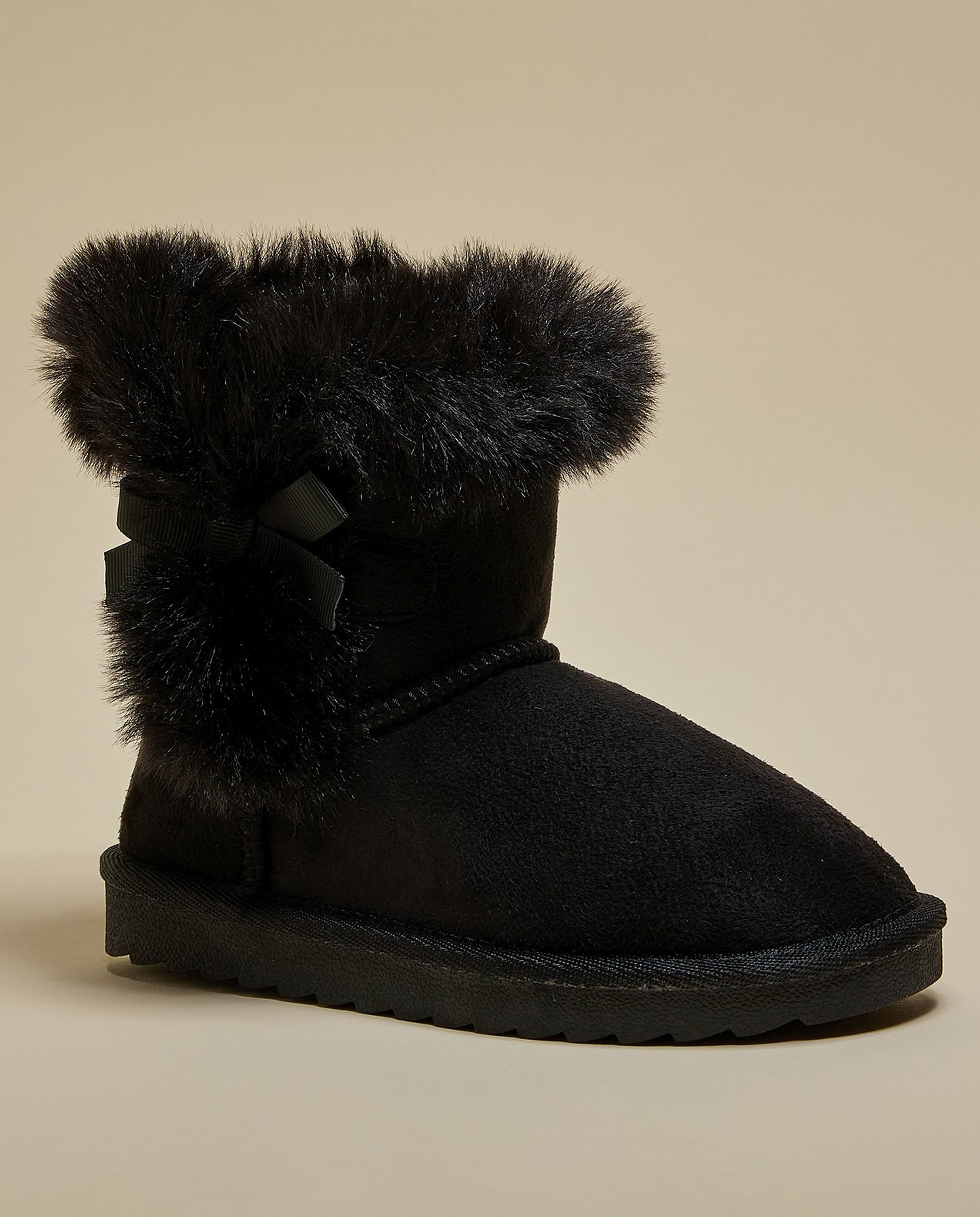 Fur Detail Winter Boots