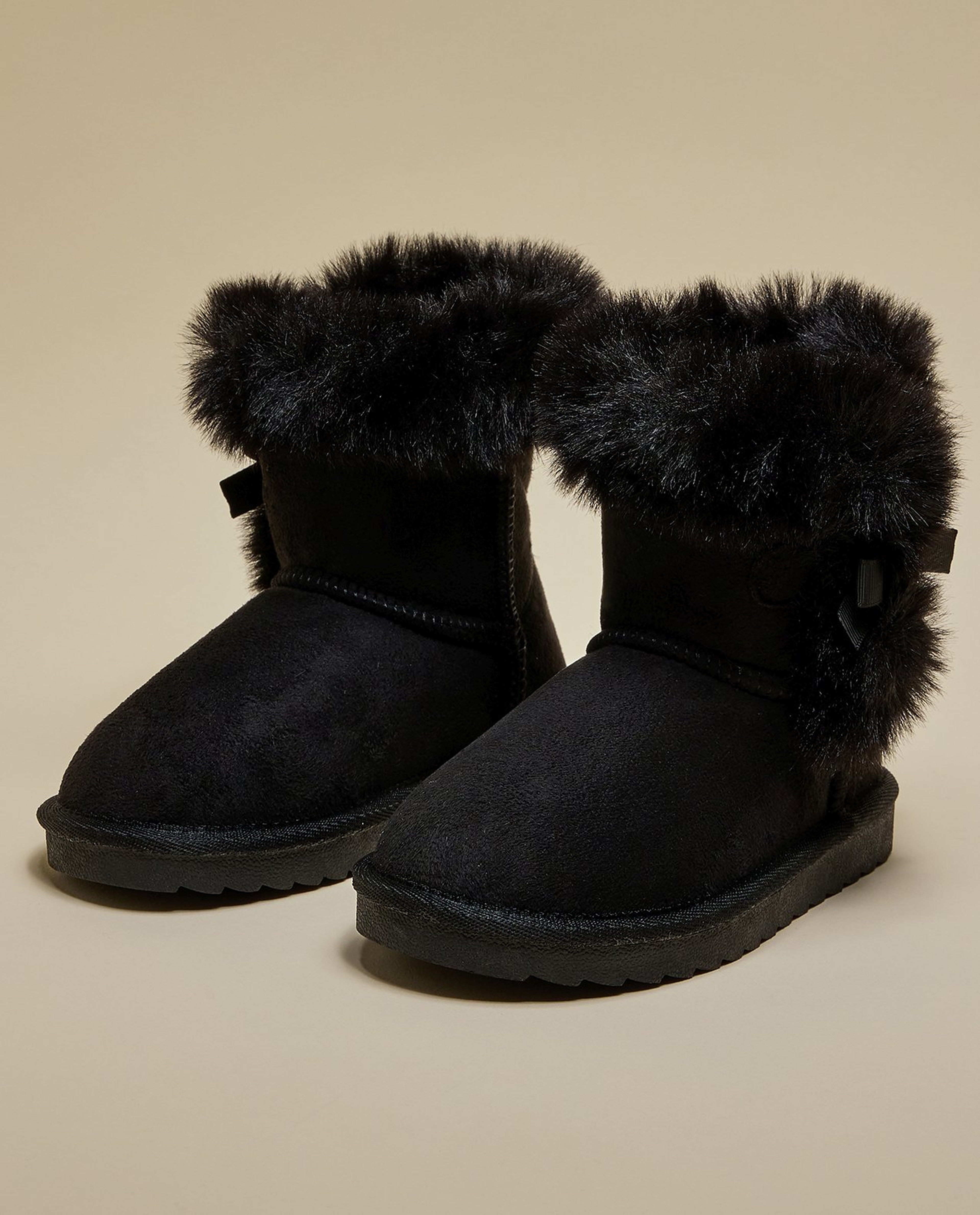 Fur Detail Winter Boots