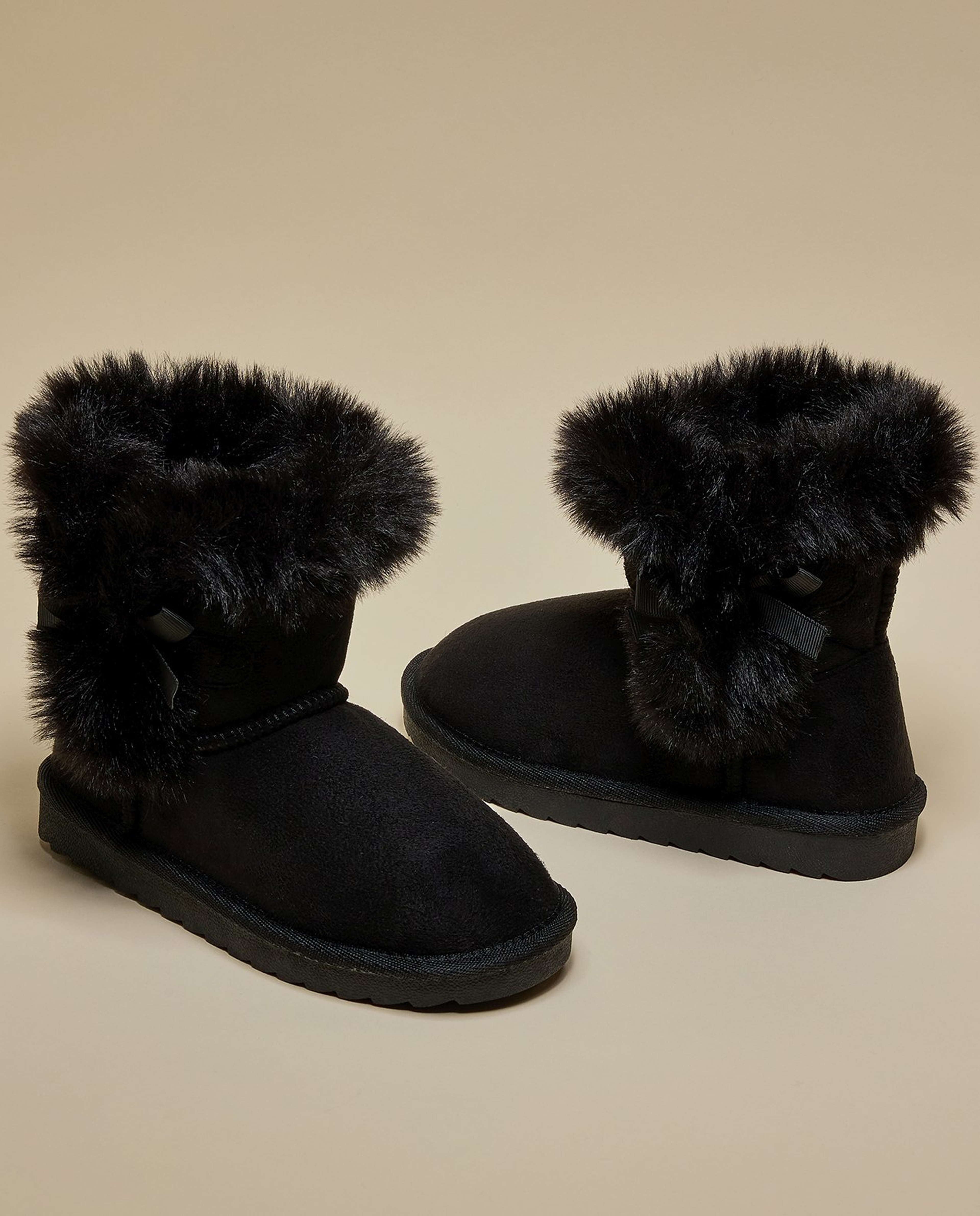 Fur Detail Winter Boots