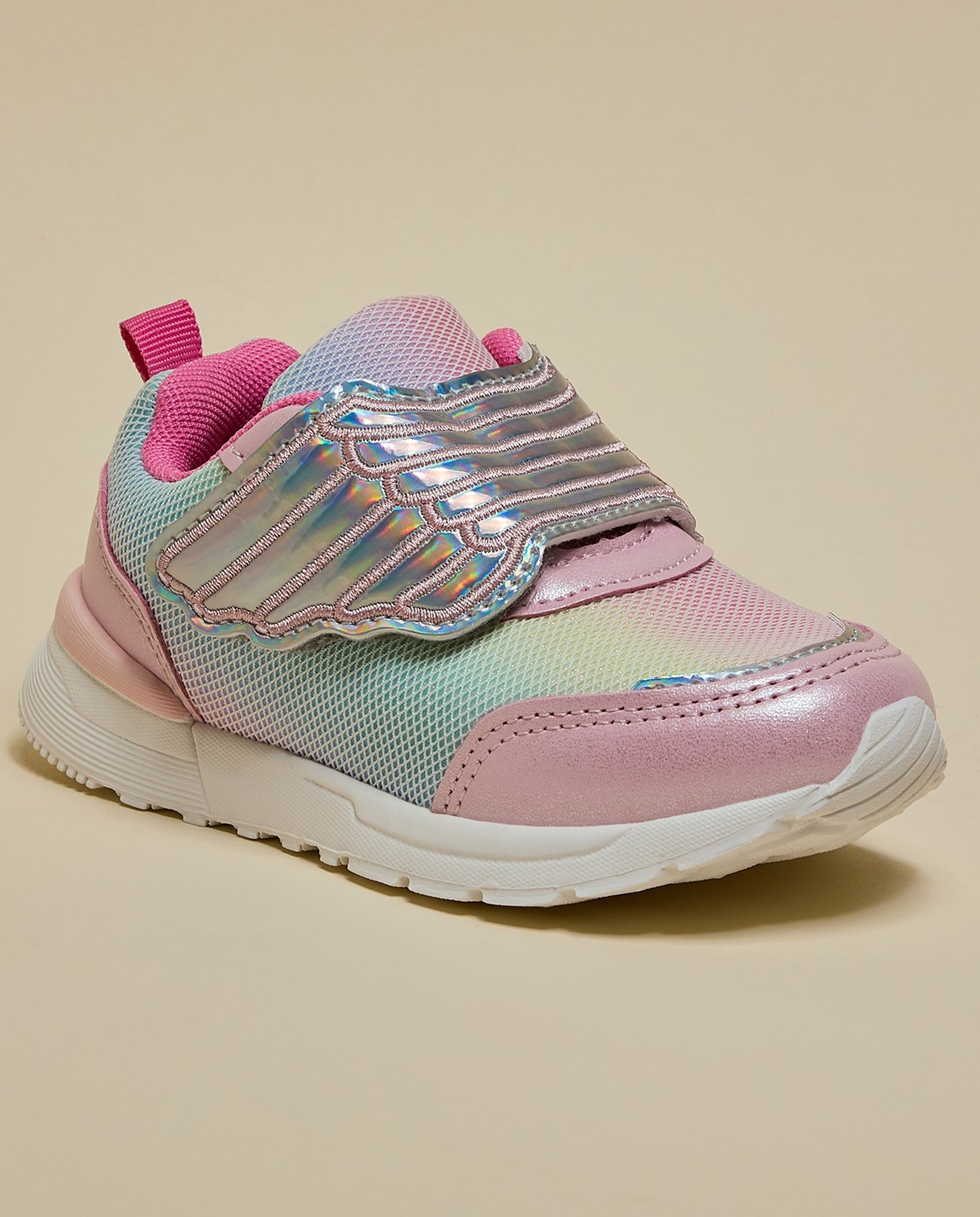 Textured Velcro Shoes