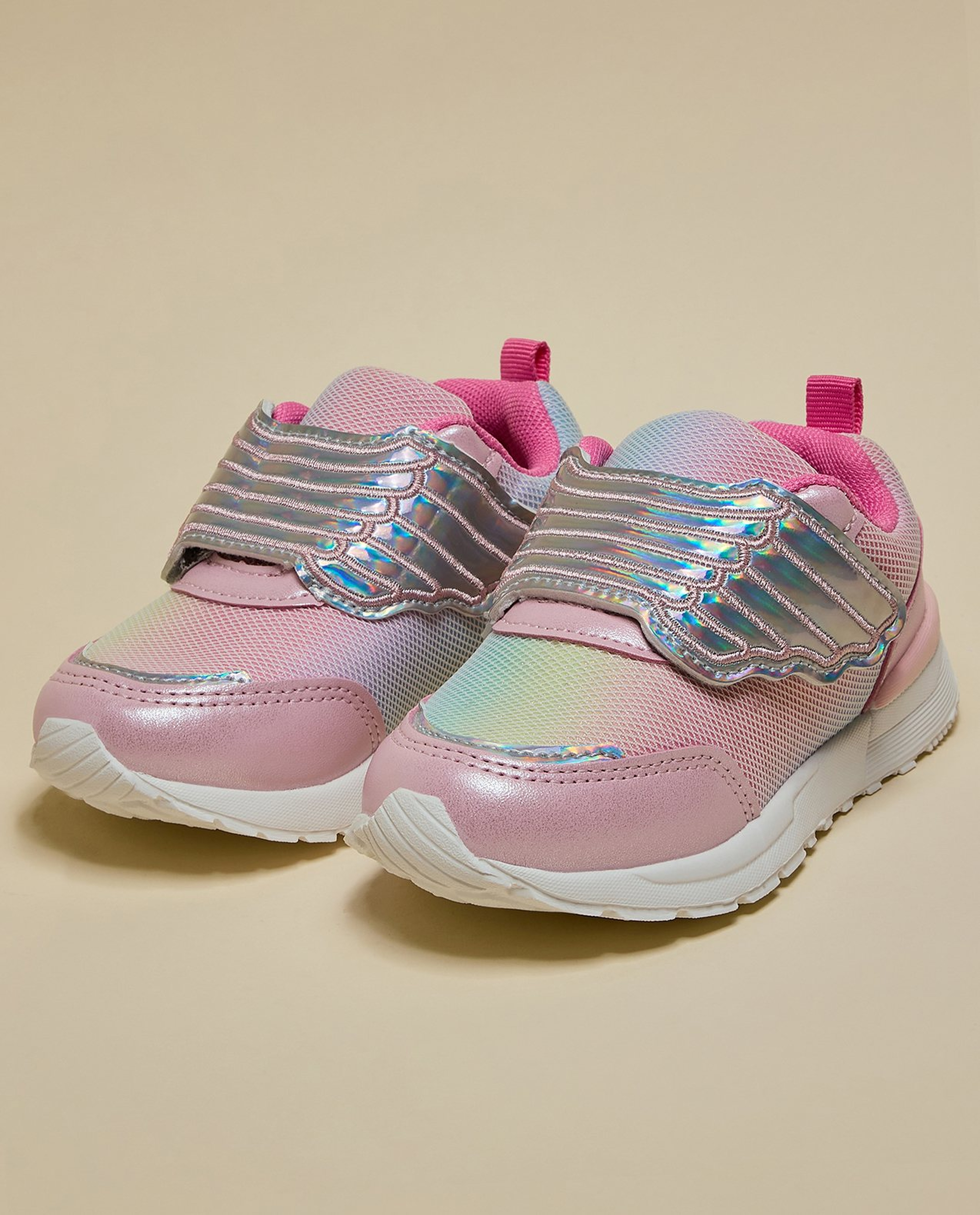 Textured Velcro Shoes