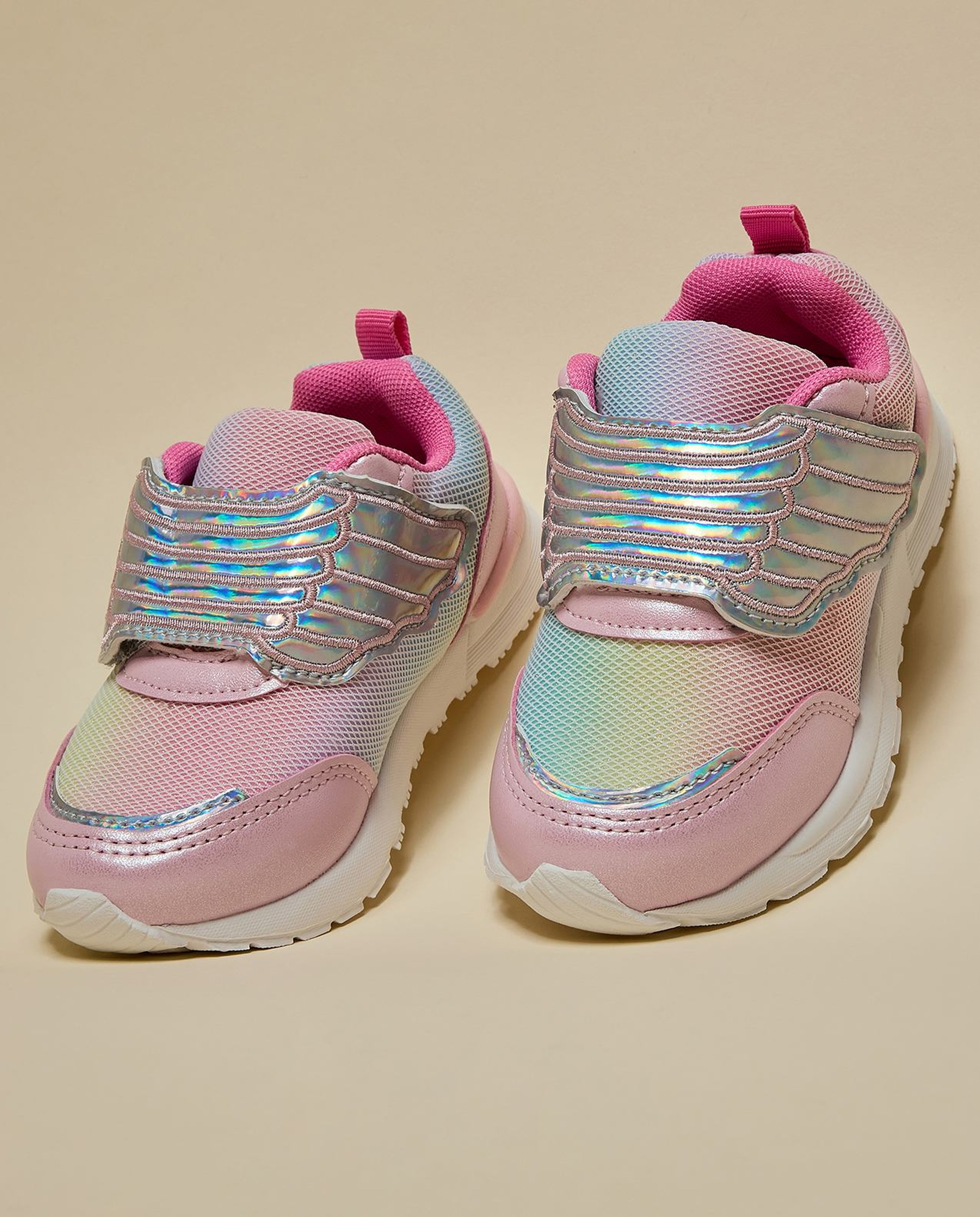 Textured Velcro Shoes