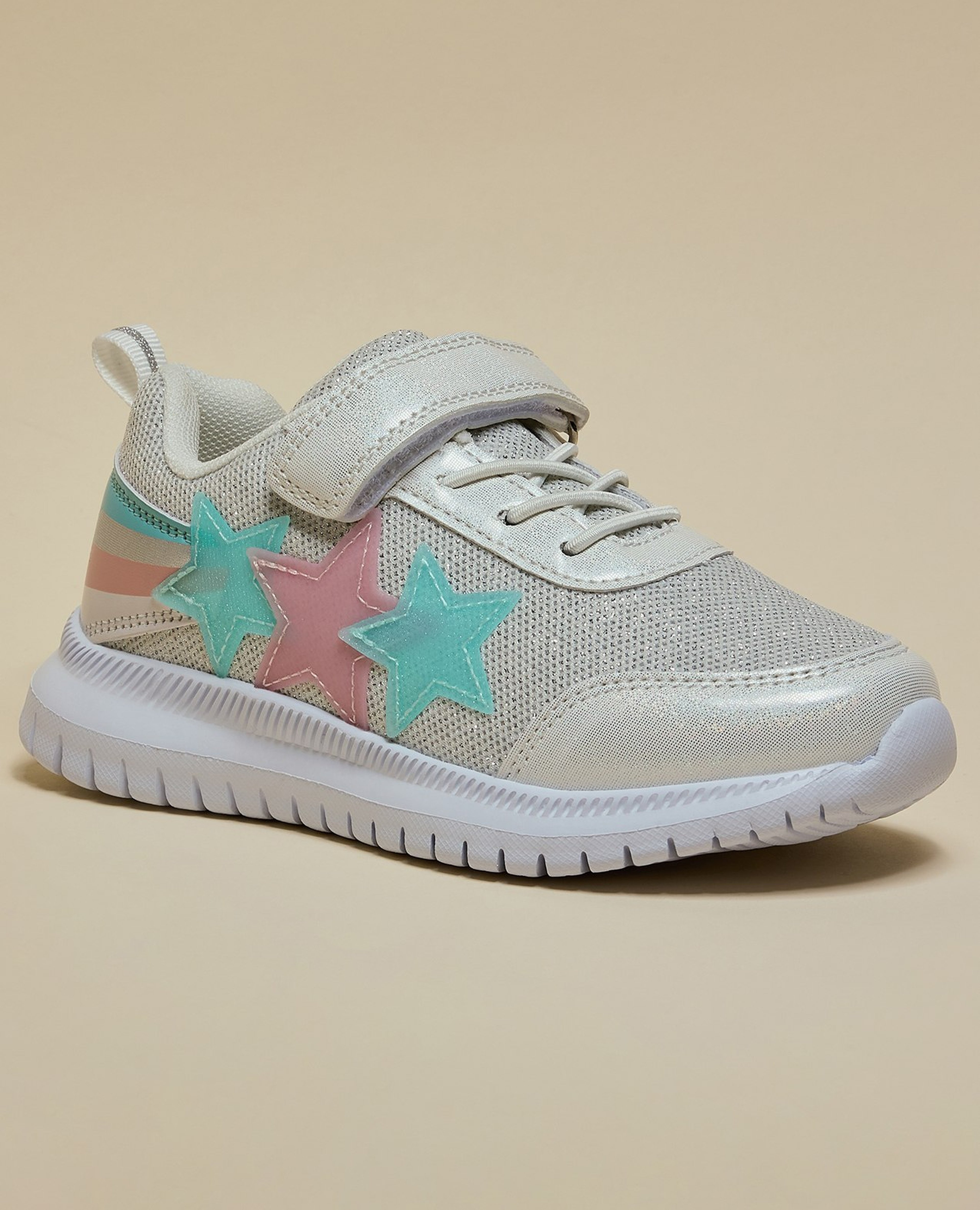 Appliqued Velcro Shoes