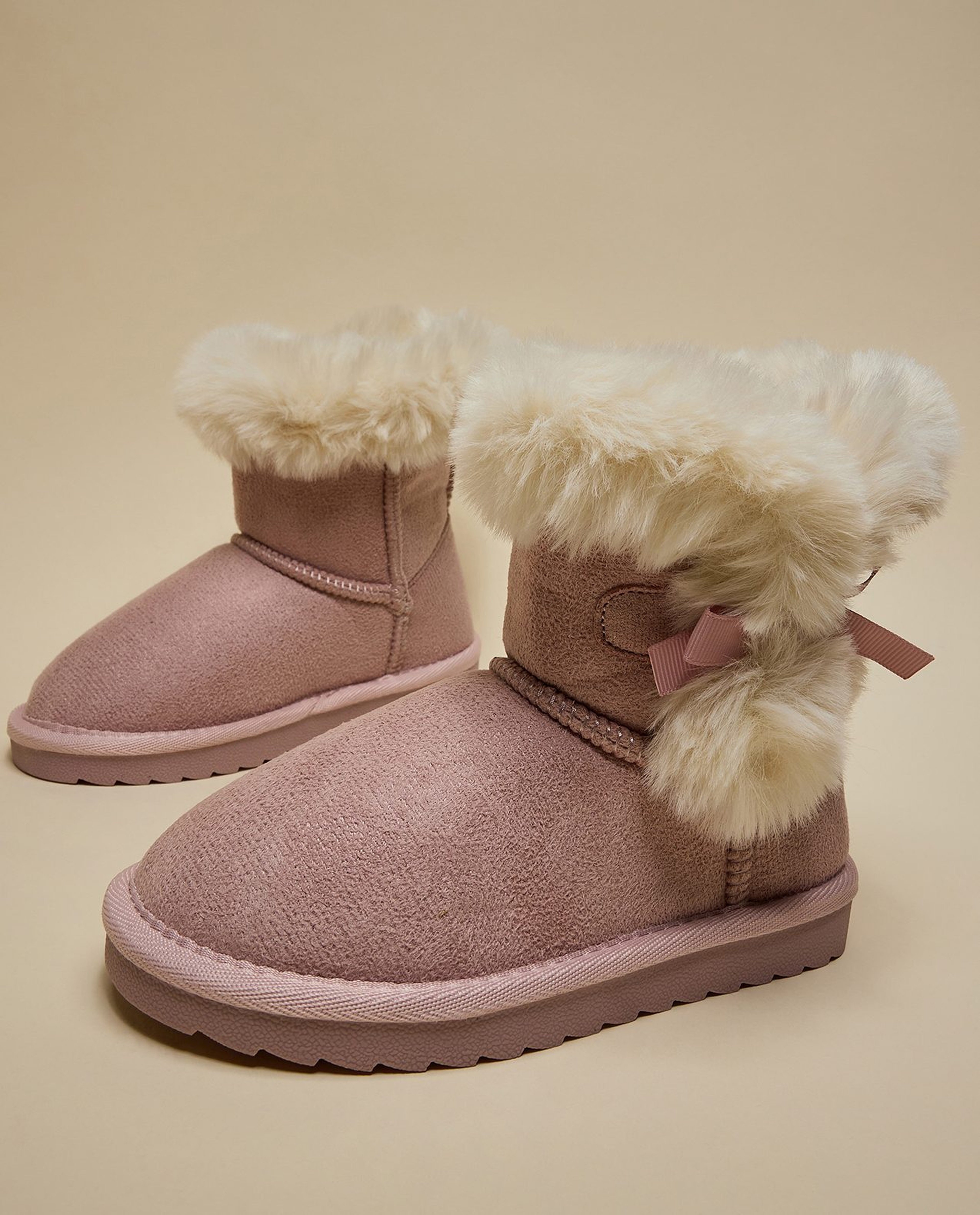 Fur Detail Winter Boots