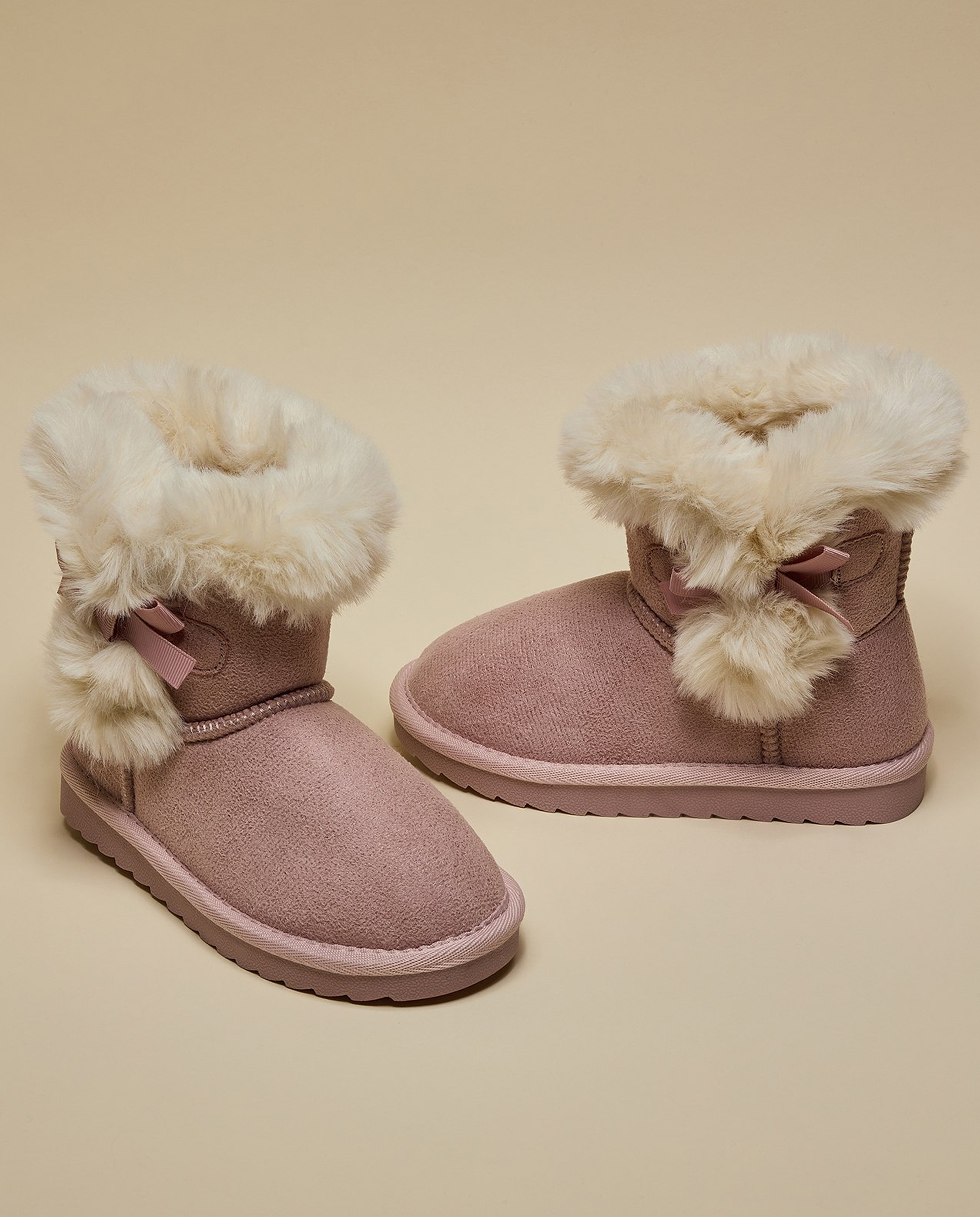 Fur Detail Winter Boots