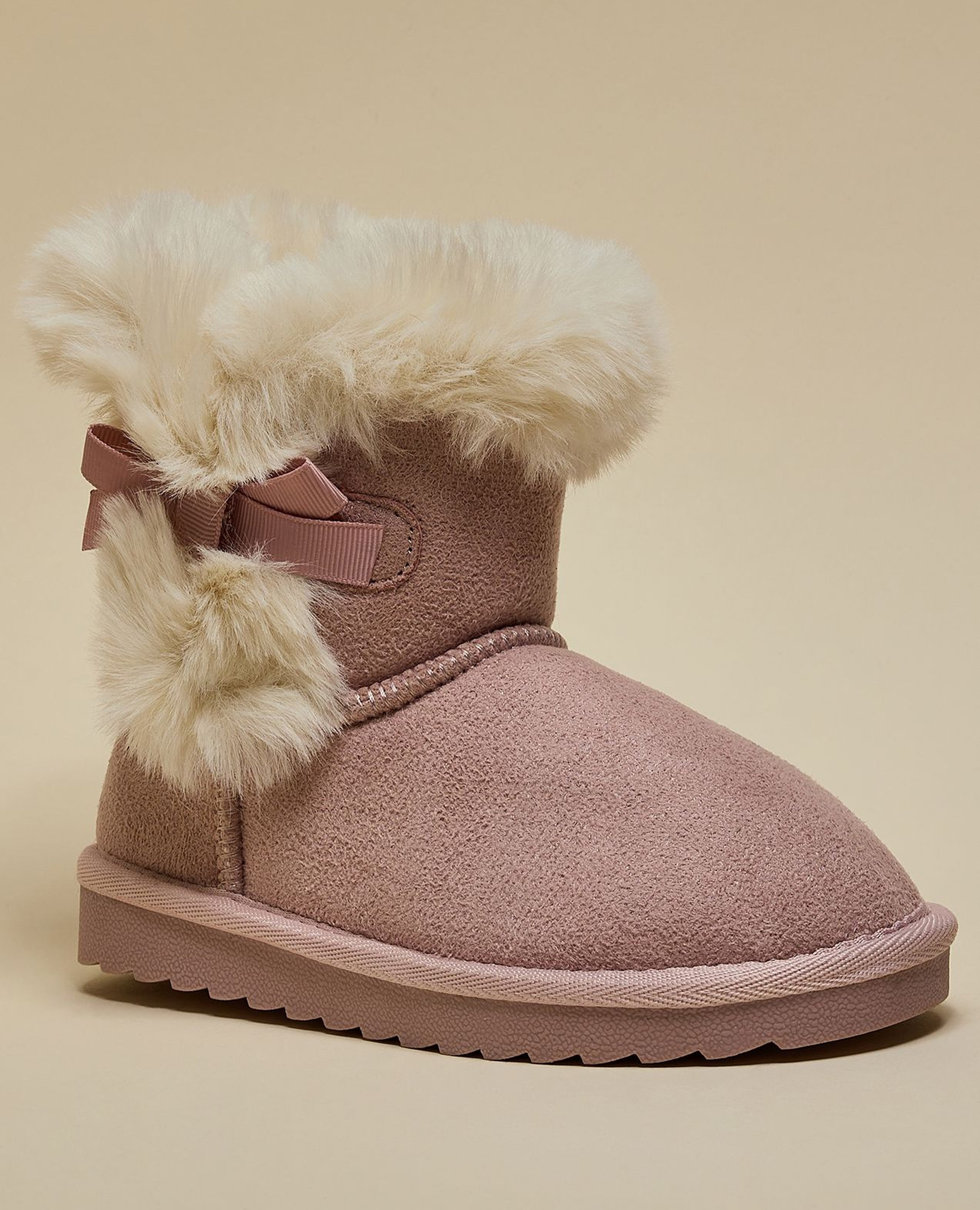 Fur Detail Winter Boots