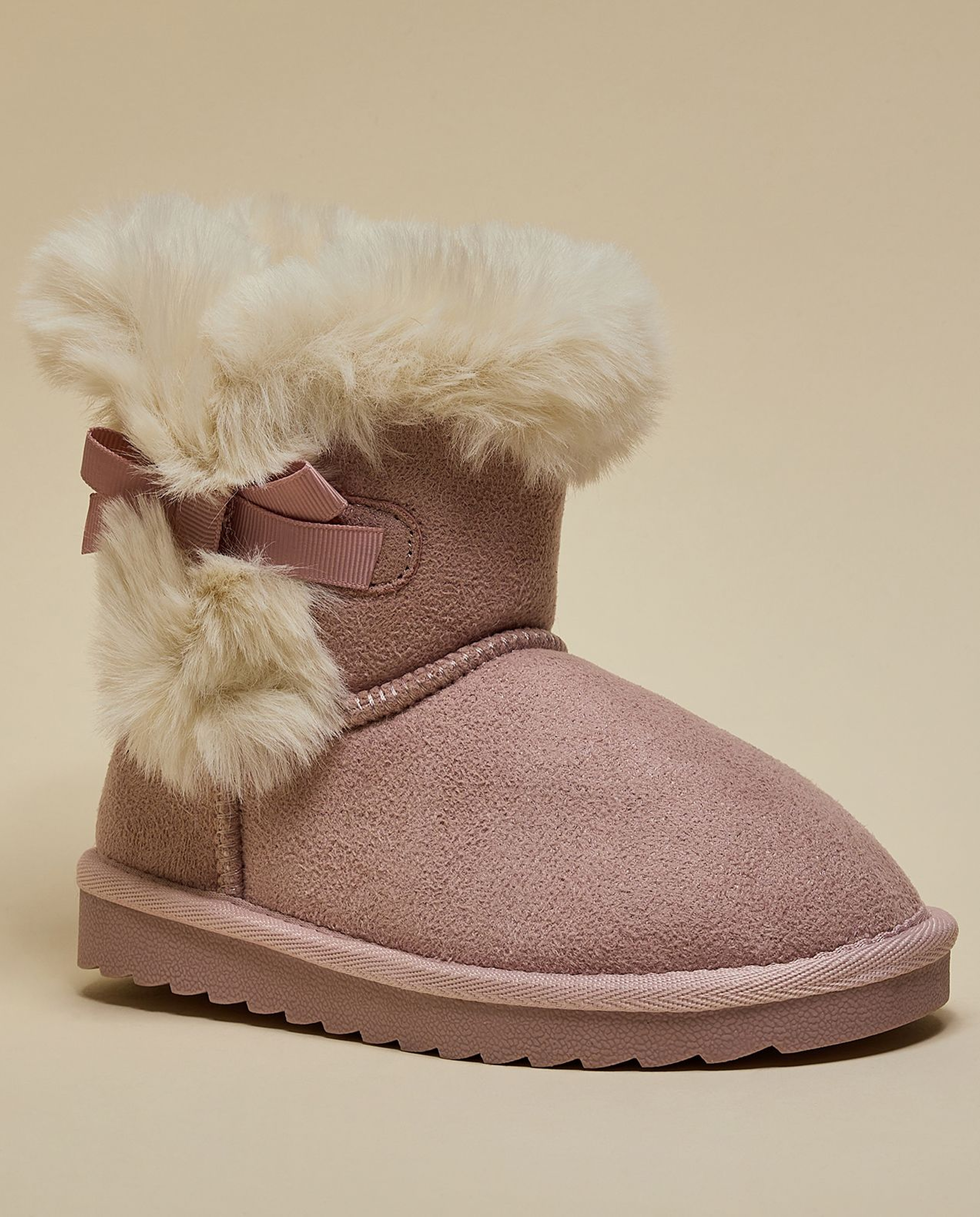 Fur Detail Winter Boots