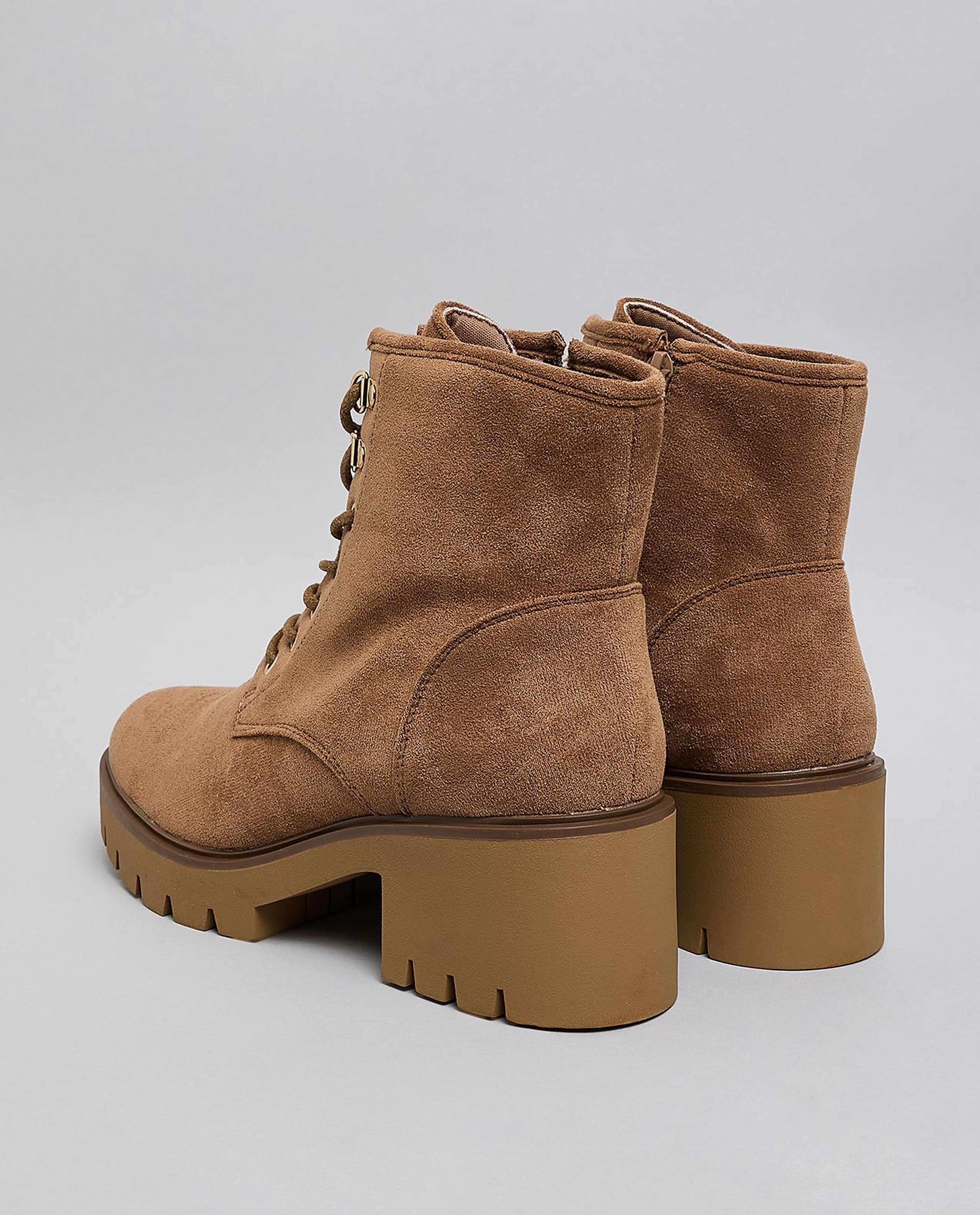 Textured Ankle Boots