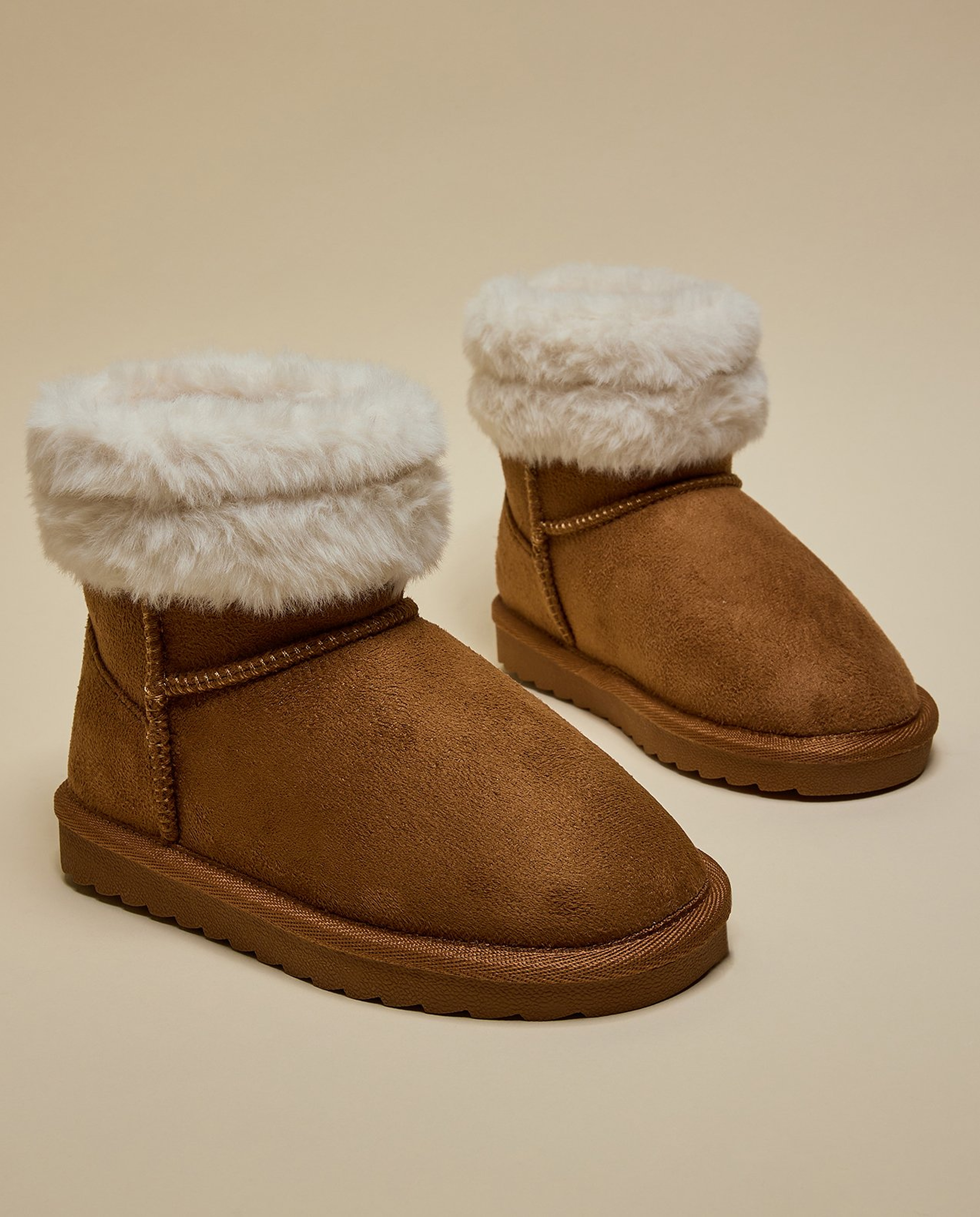 Fur Detail Winter Boots