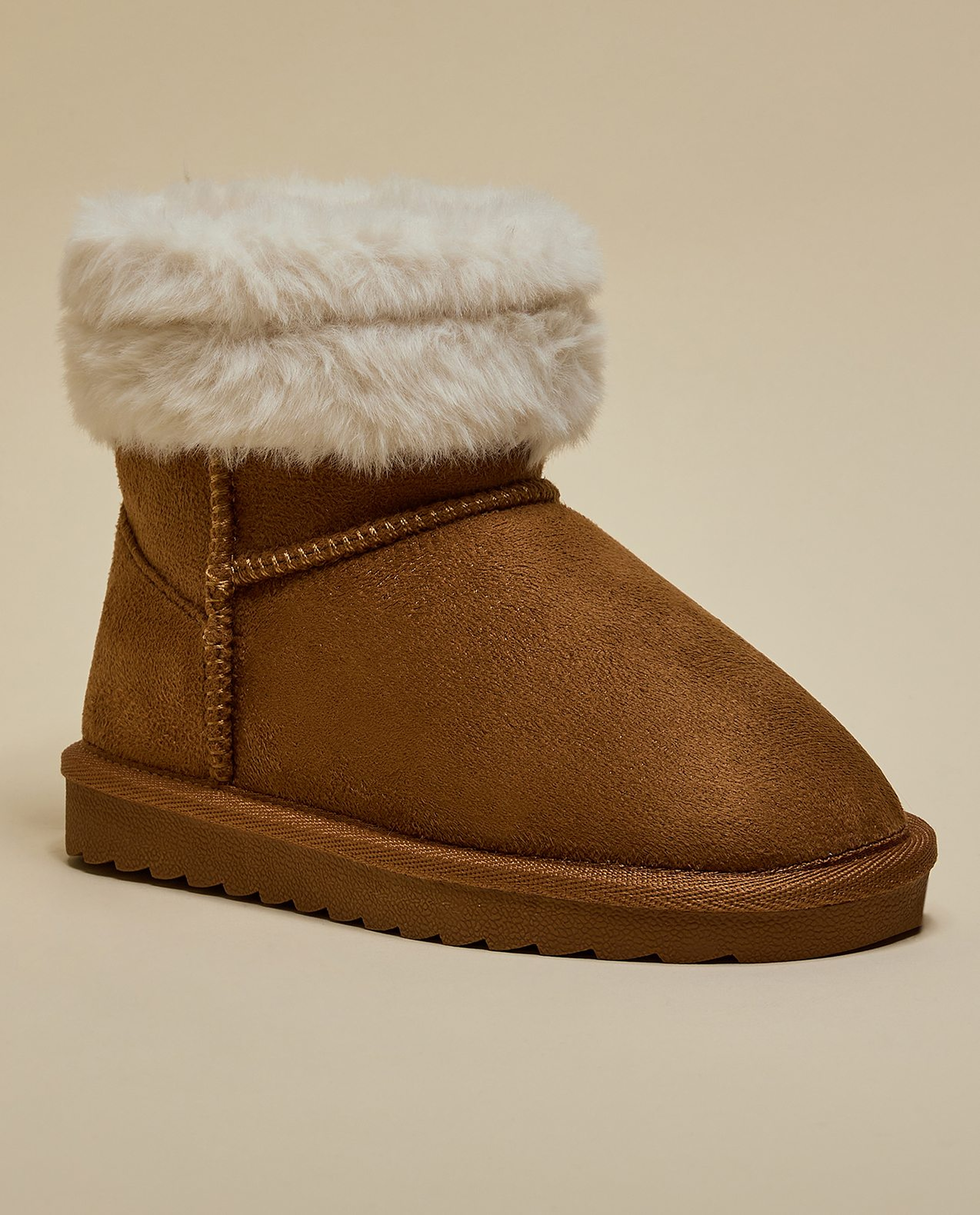 Fur Detail Winter Boots