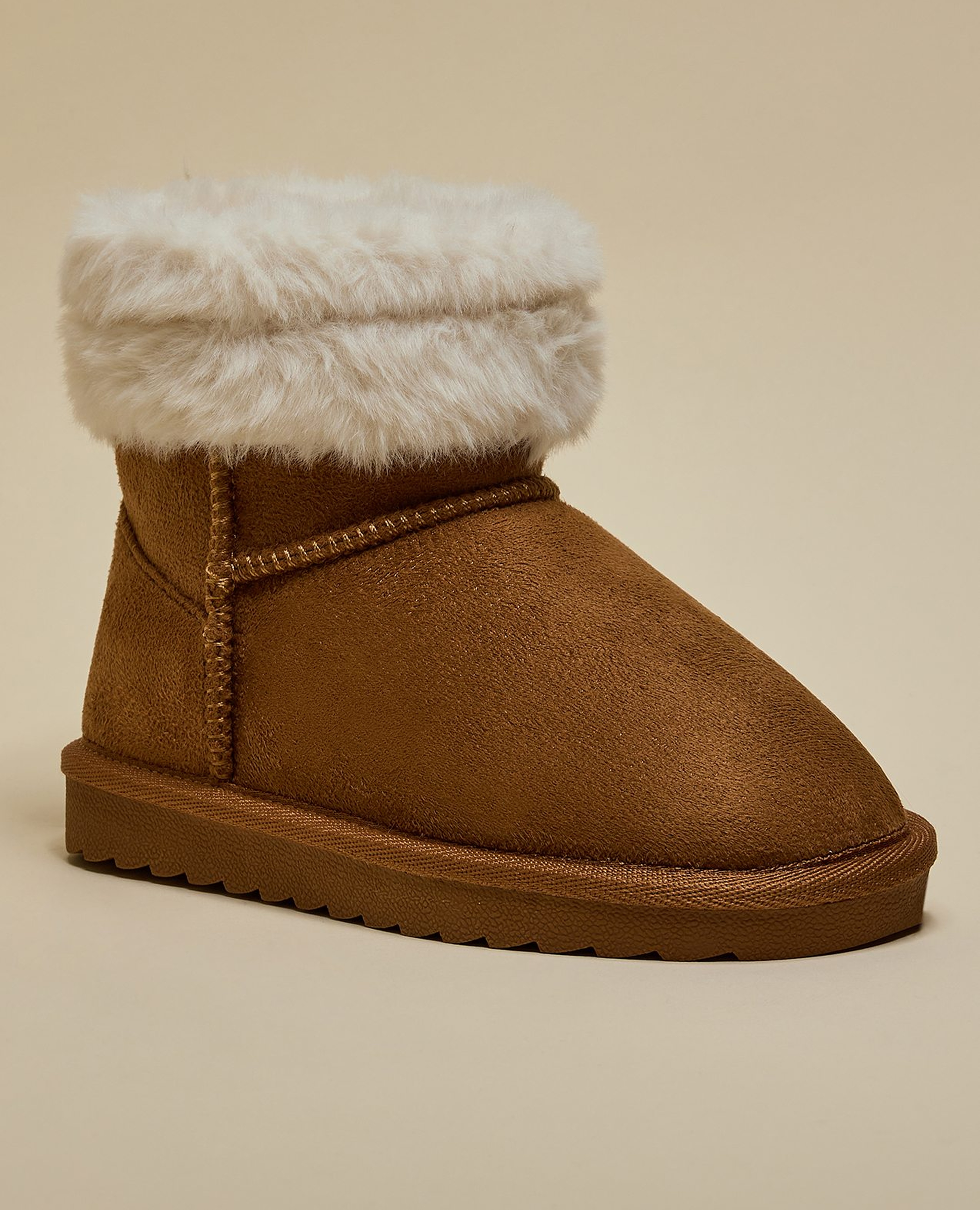 Fur Detail Winter Boots