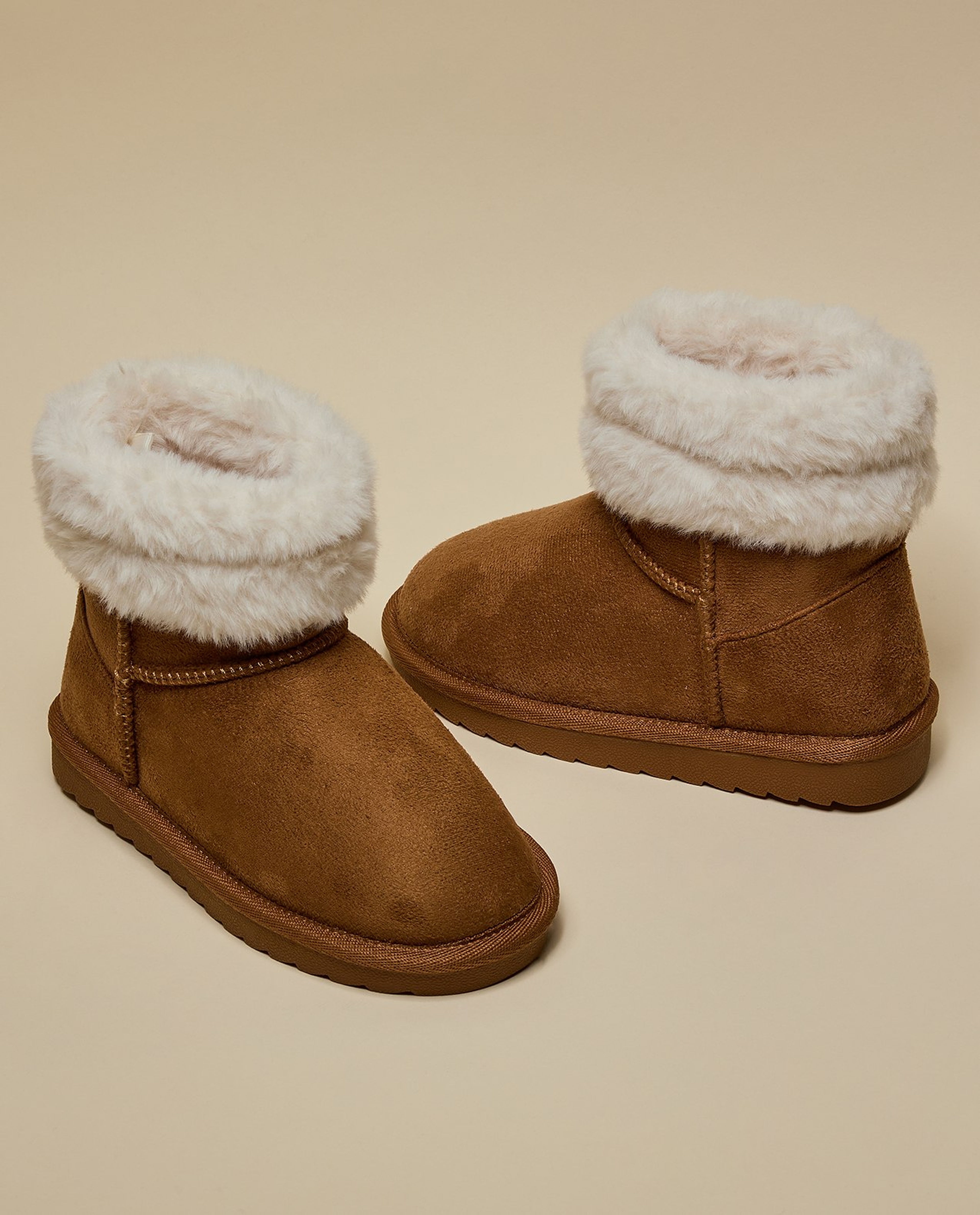 Fur Detail Winter Boots