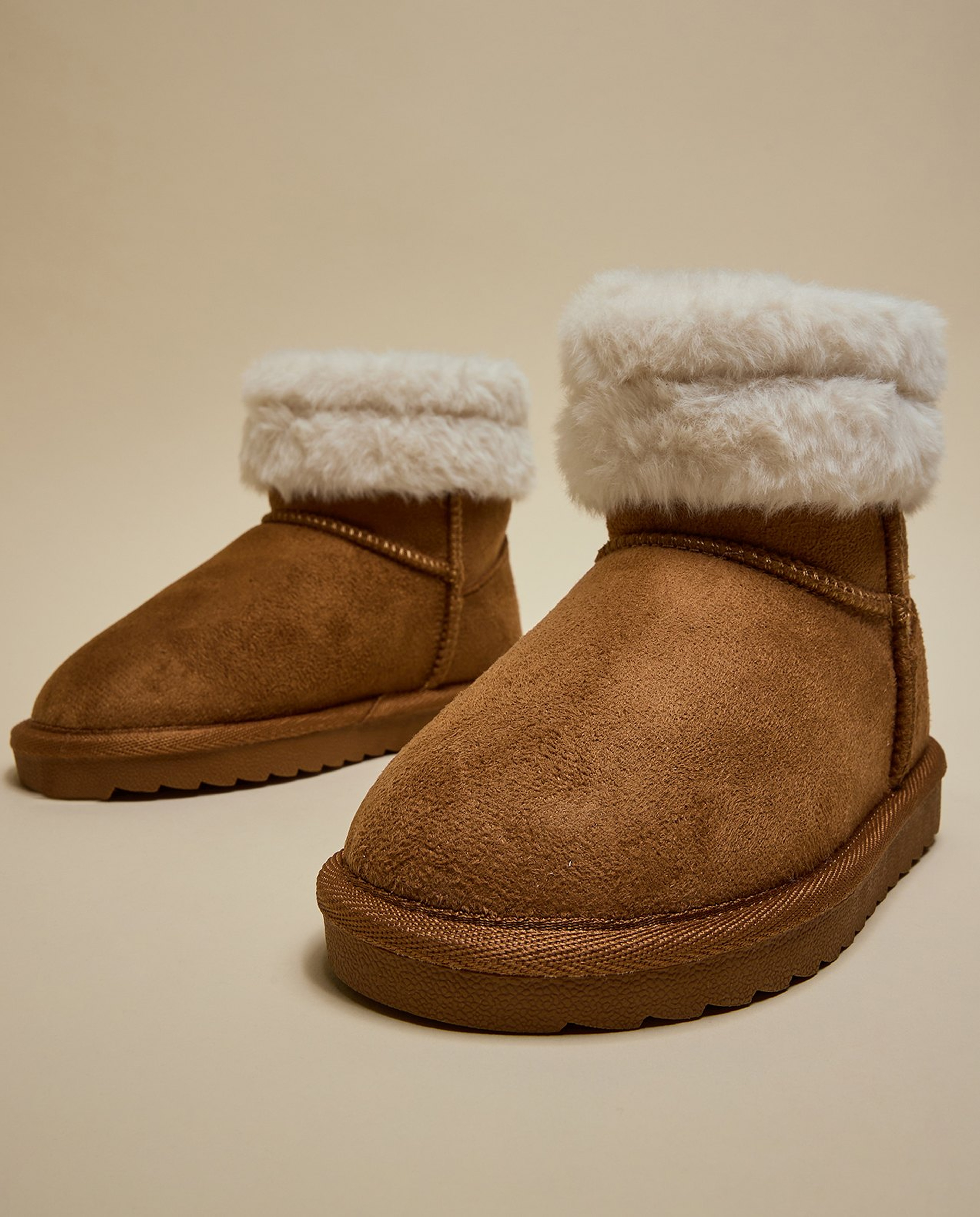 Fur Detail Winter Boots