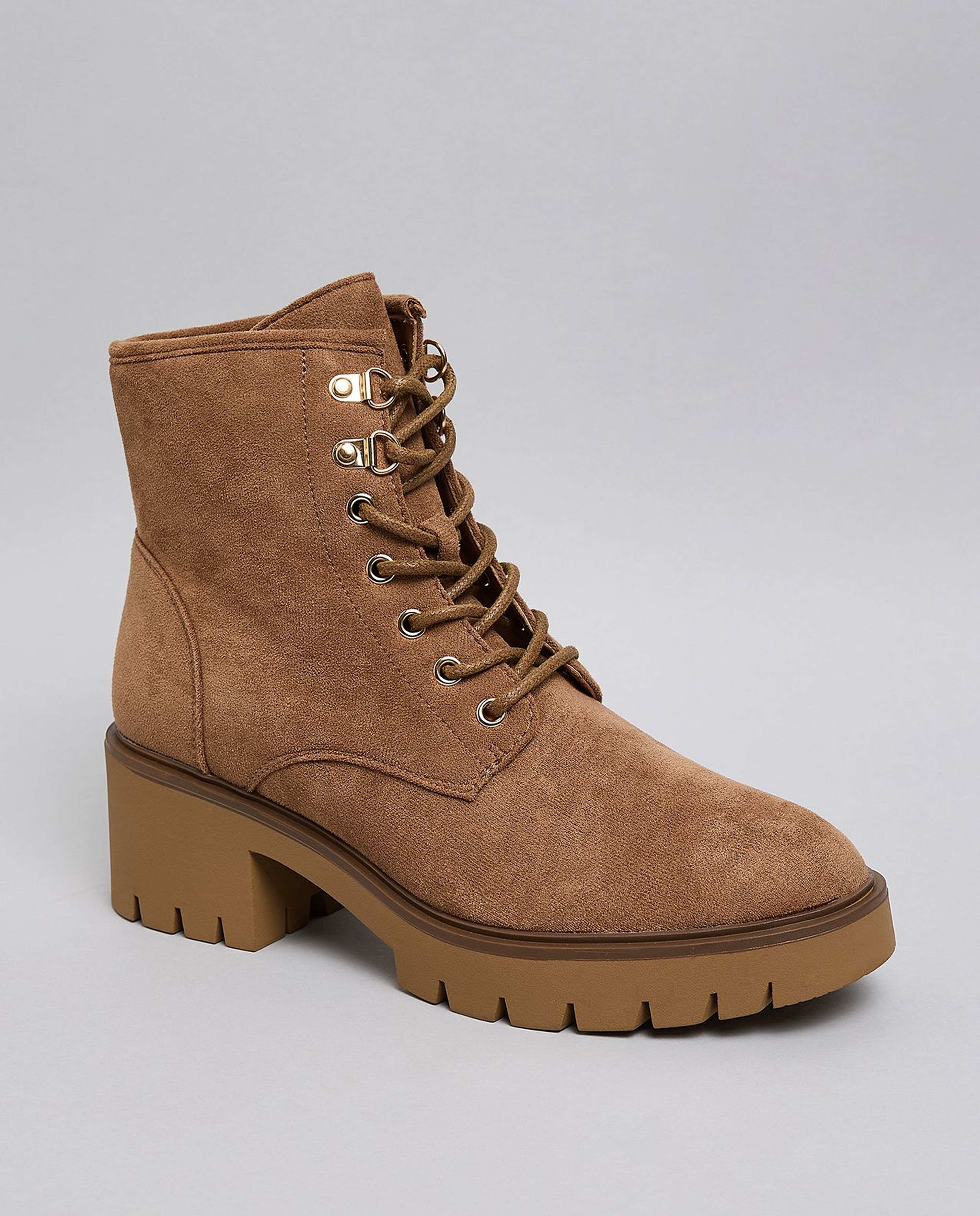 Textured Ankle Boots