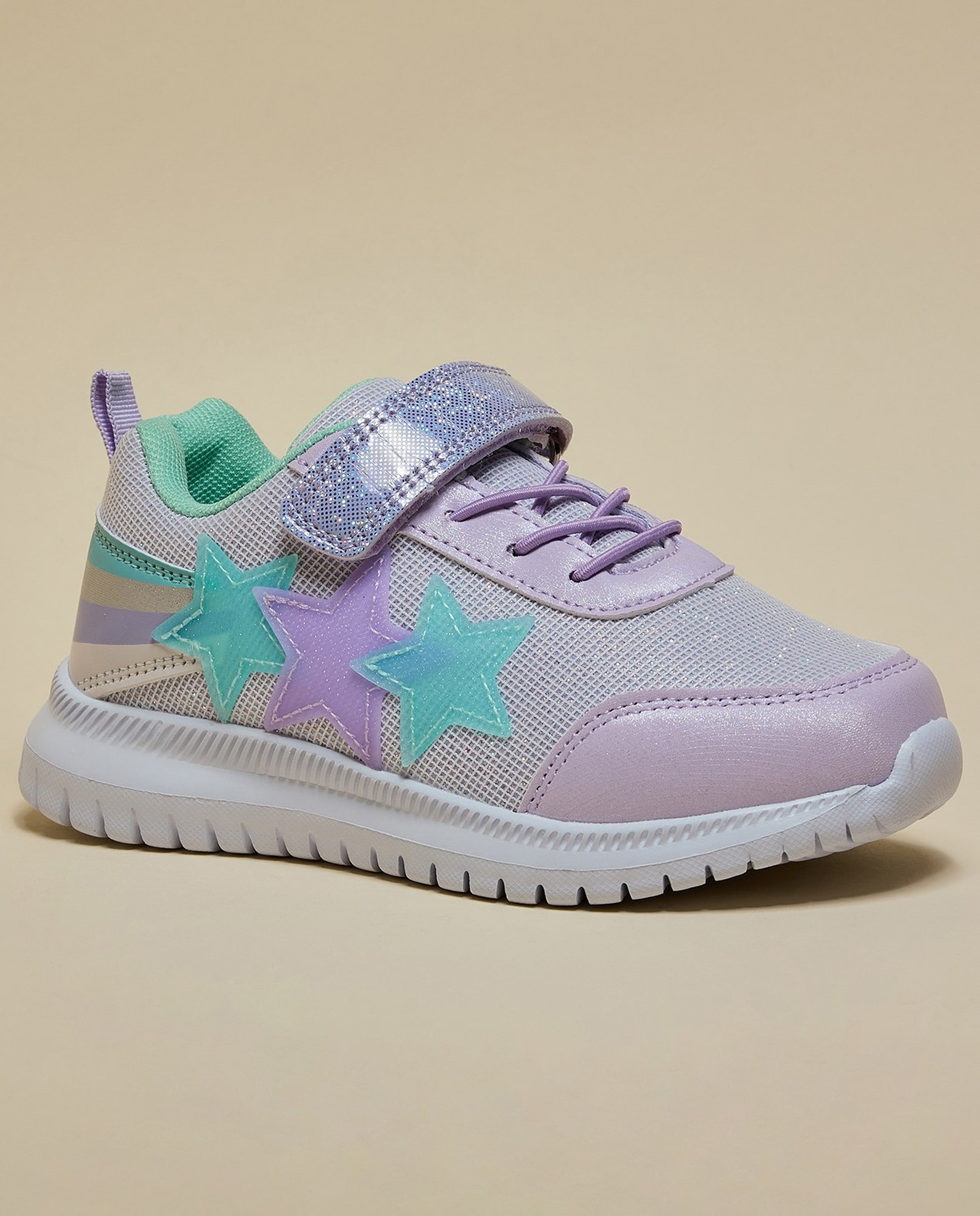 Appliqued Velcro Shoes