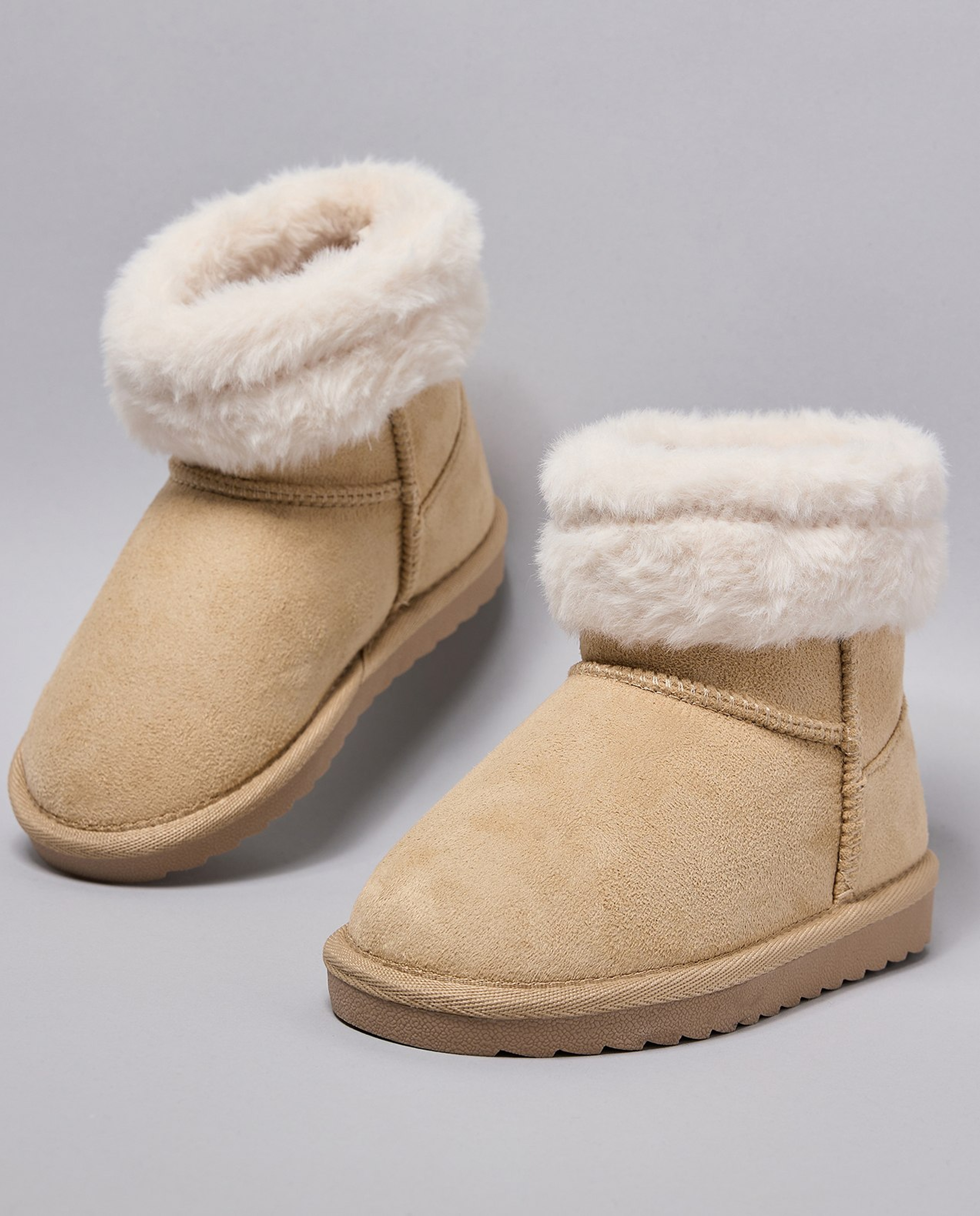 Fur Detail Winter Boots