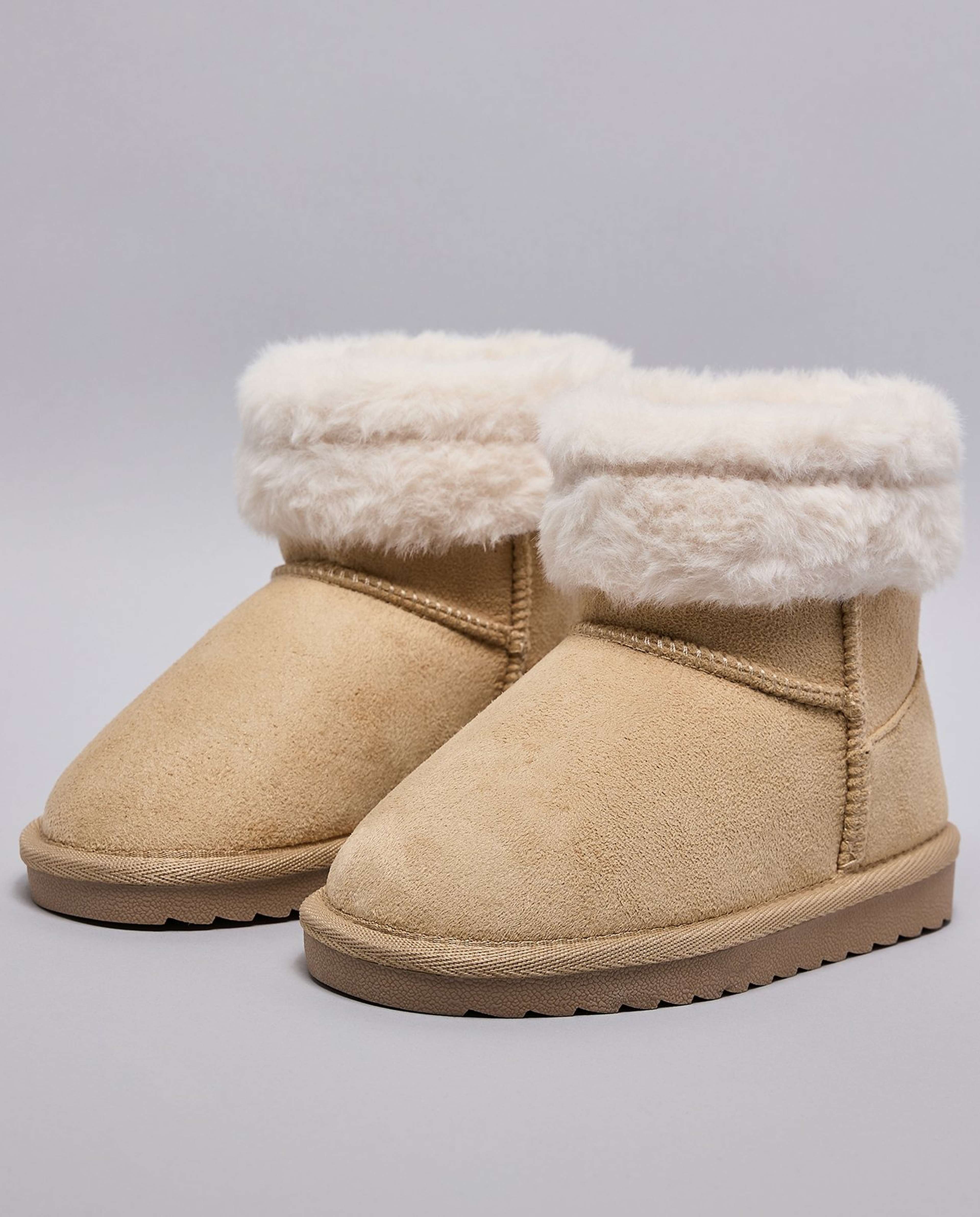 Fur Detail Winter Boots