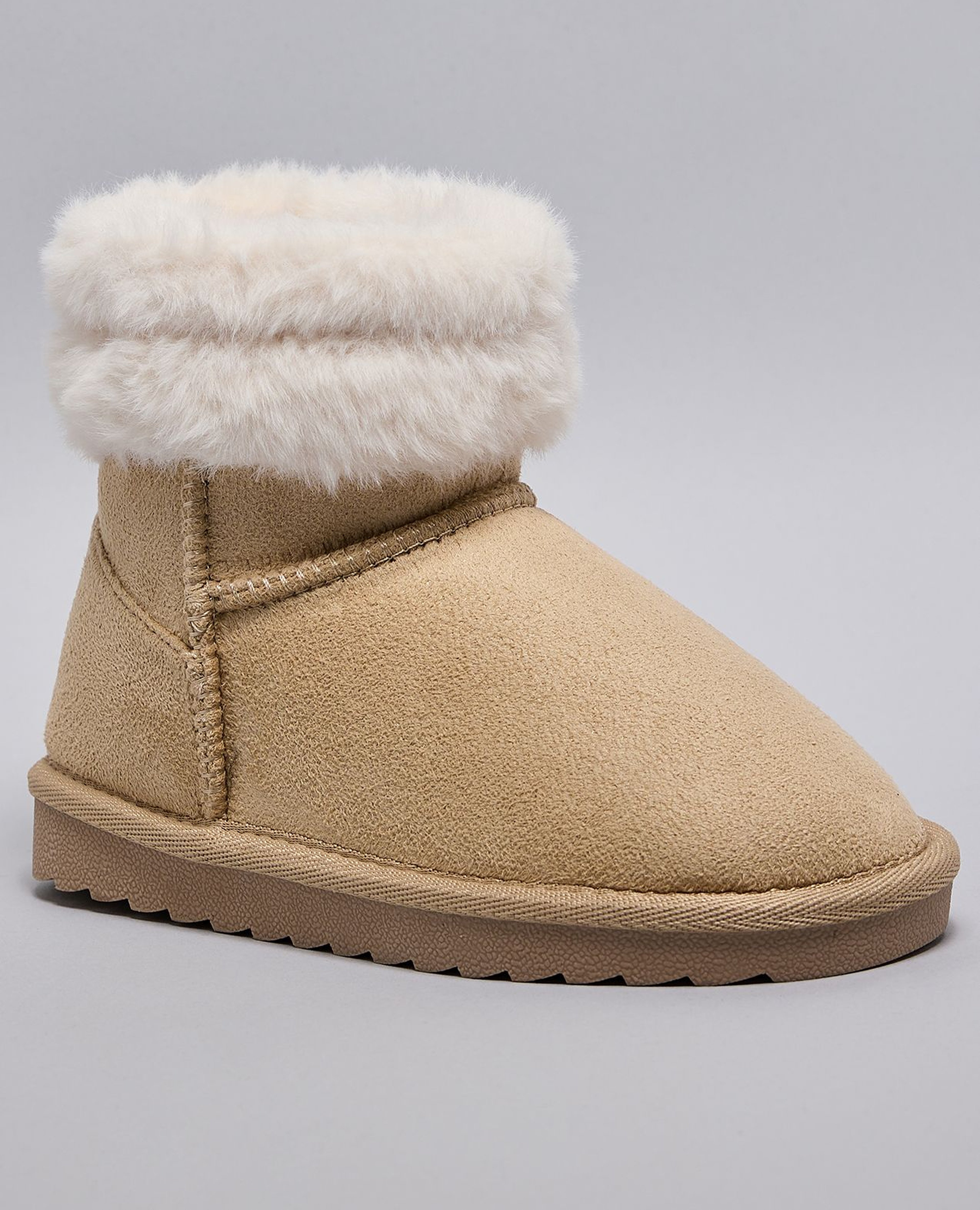 Fur Detail Winter Boots