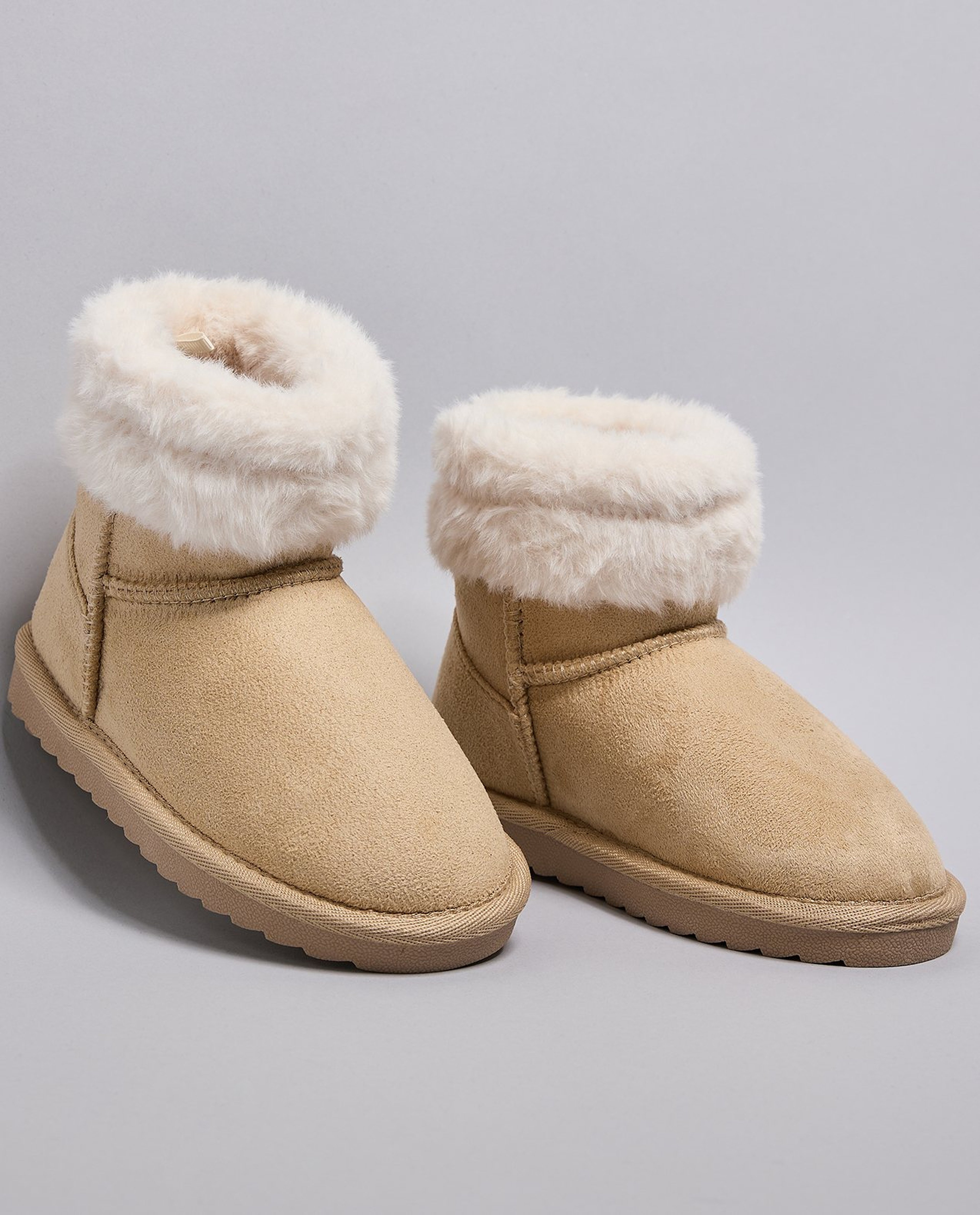 Fur Detail Winter Boots