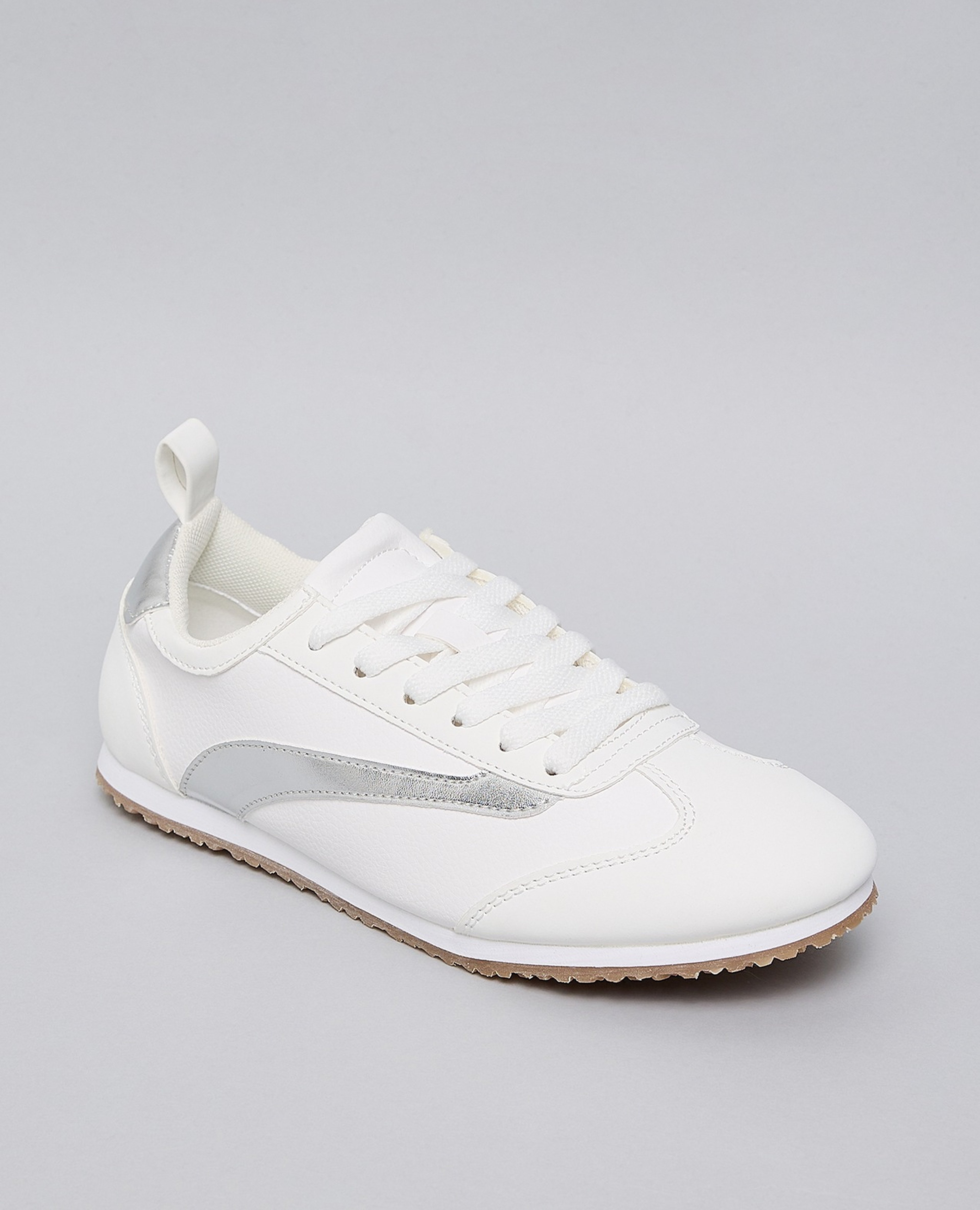 Color Block Lace Up Sneakers