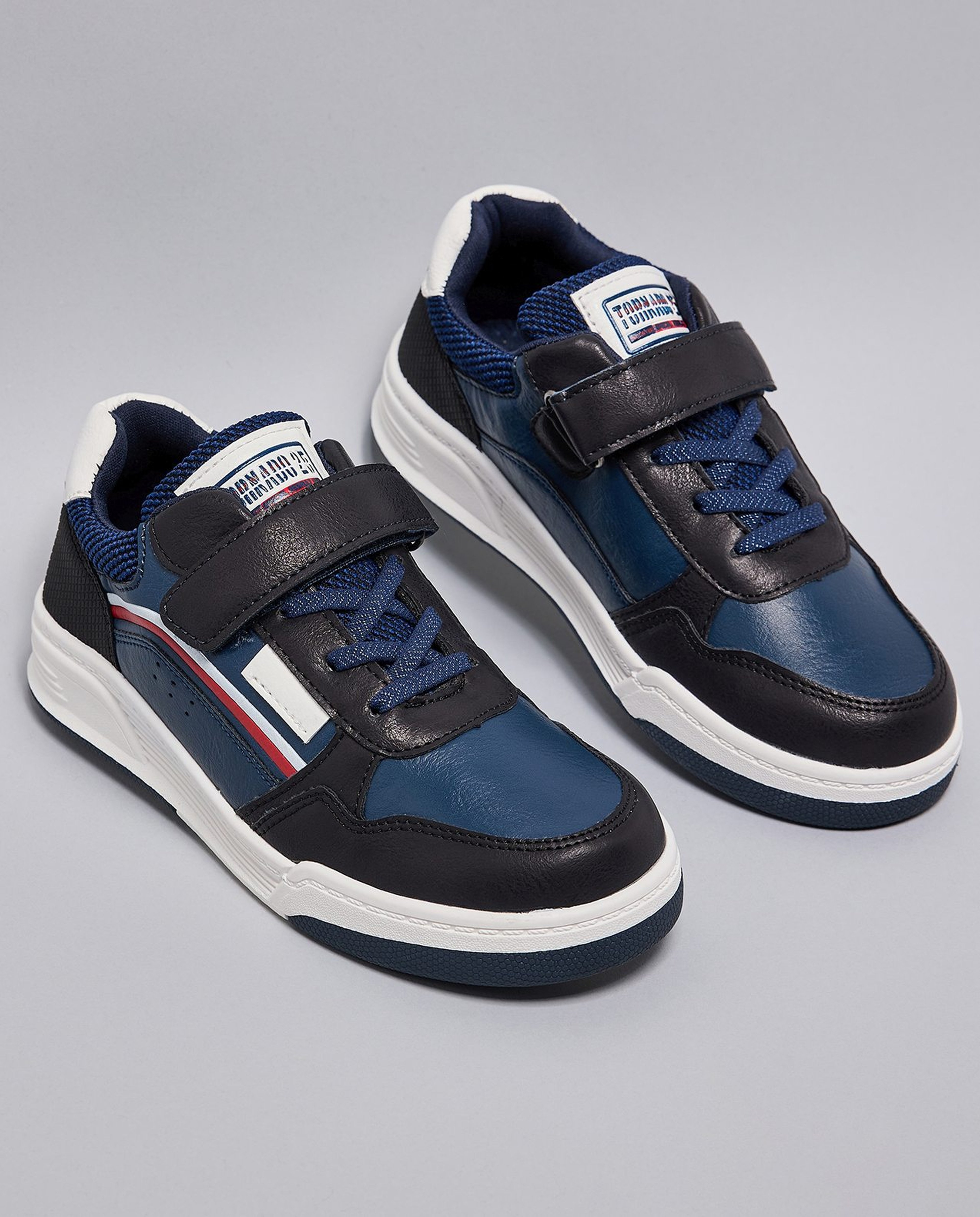 Color Block Casual Shoes