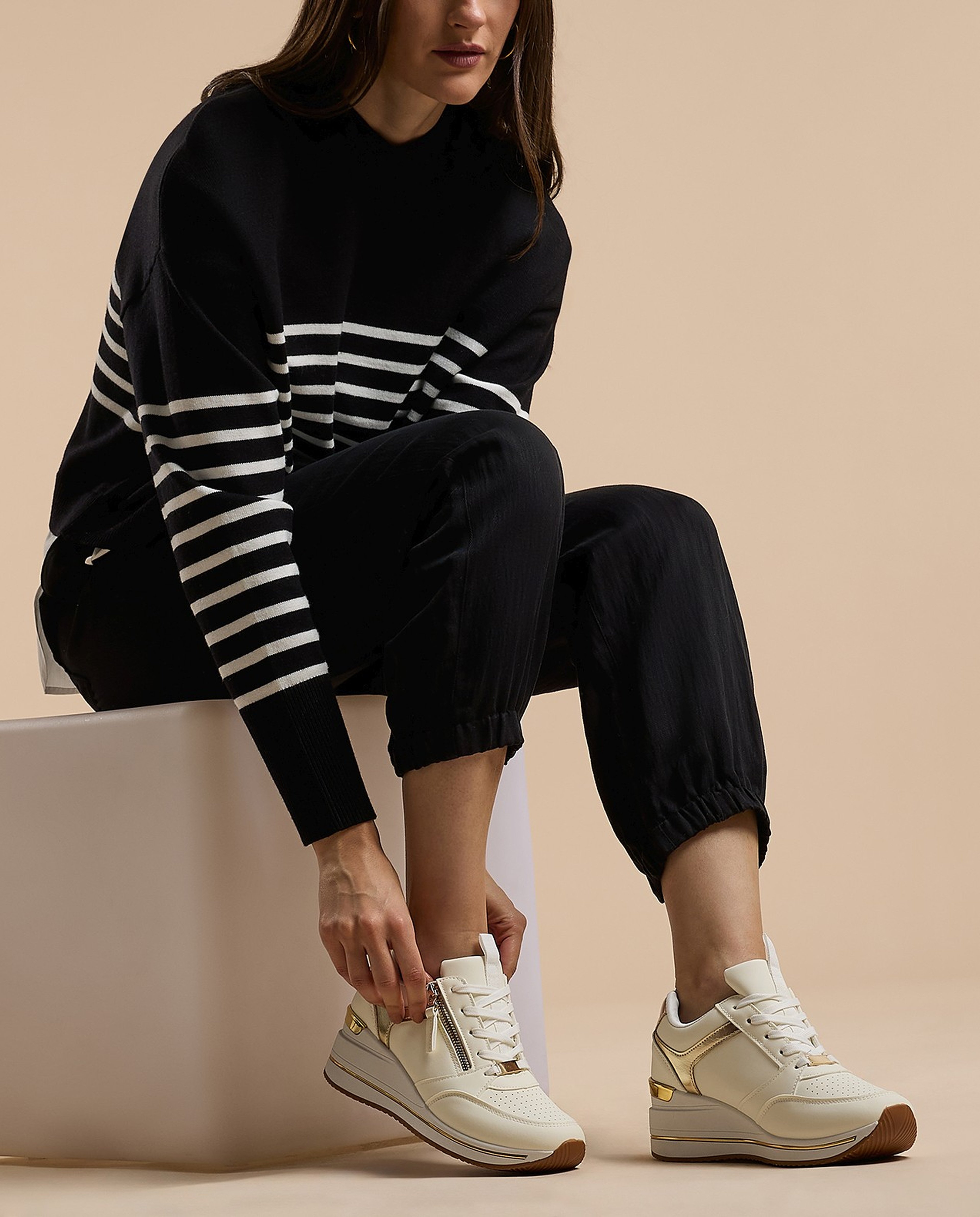 Color Block Sneakers