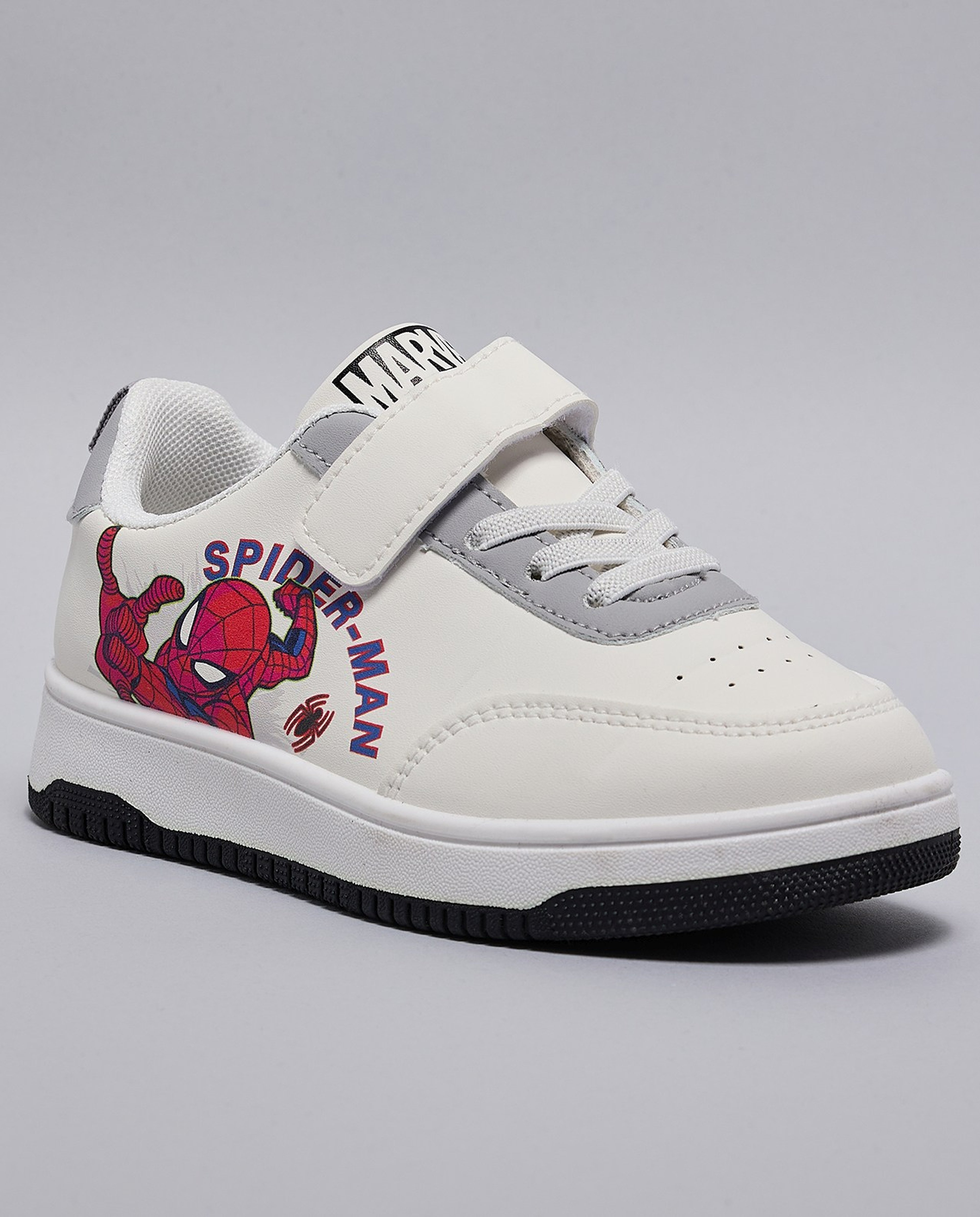 Spider-Man Print Velcro Sneakers