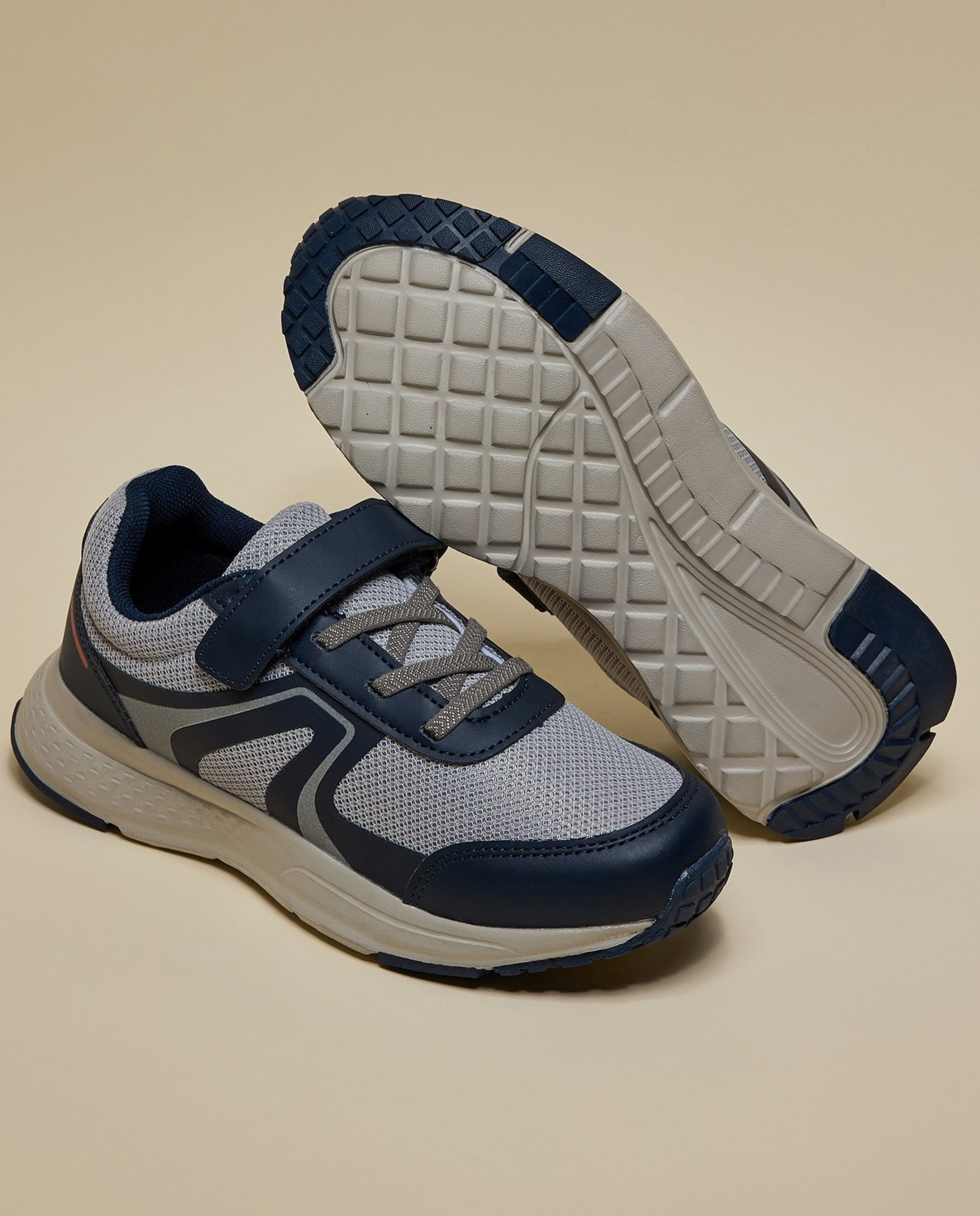 Color Block Casual Shoes