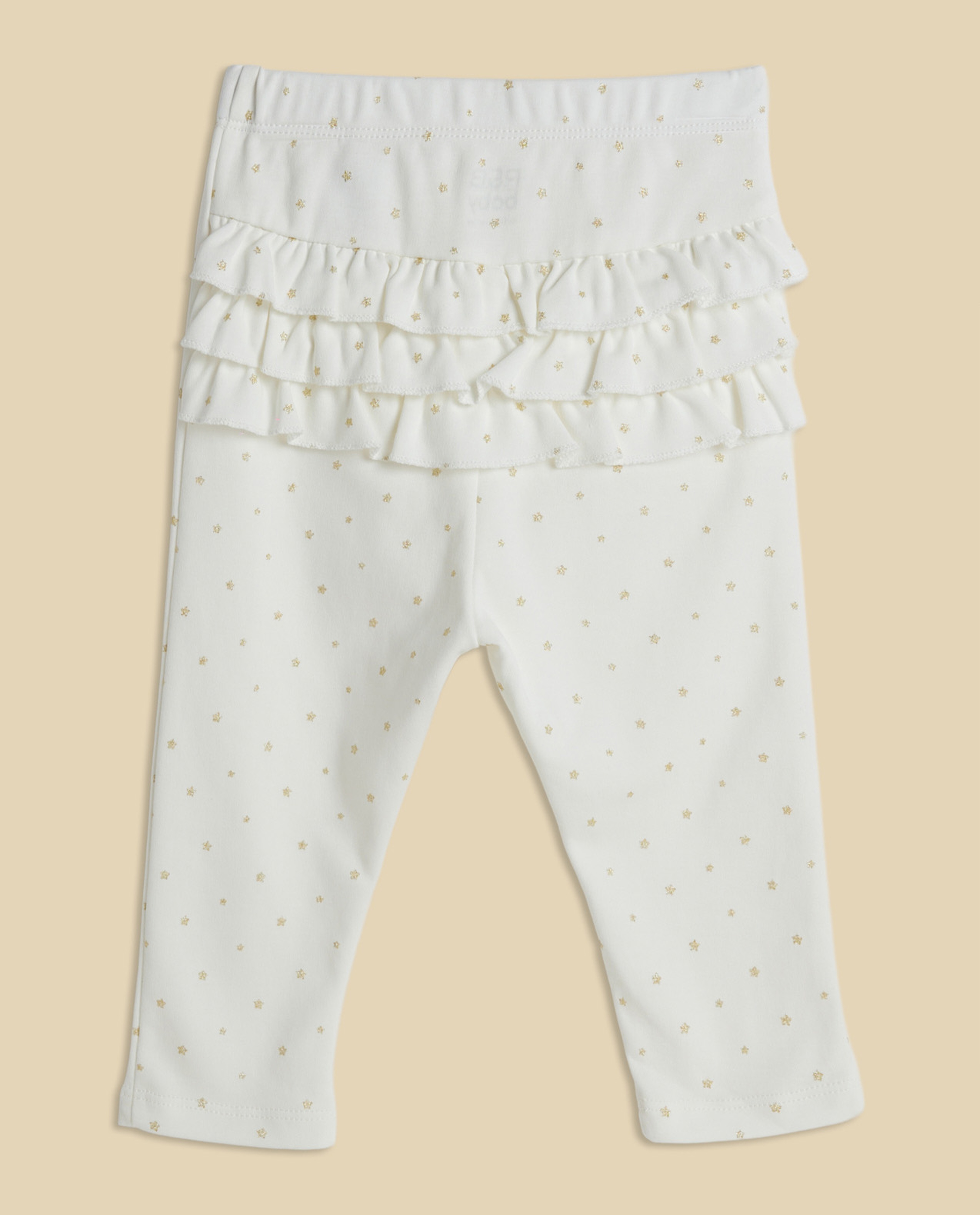 Appliqued Collared Clothing Set