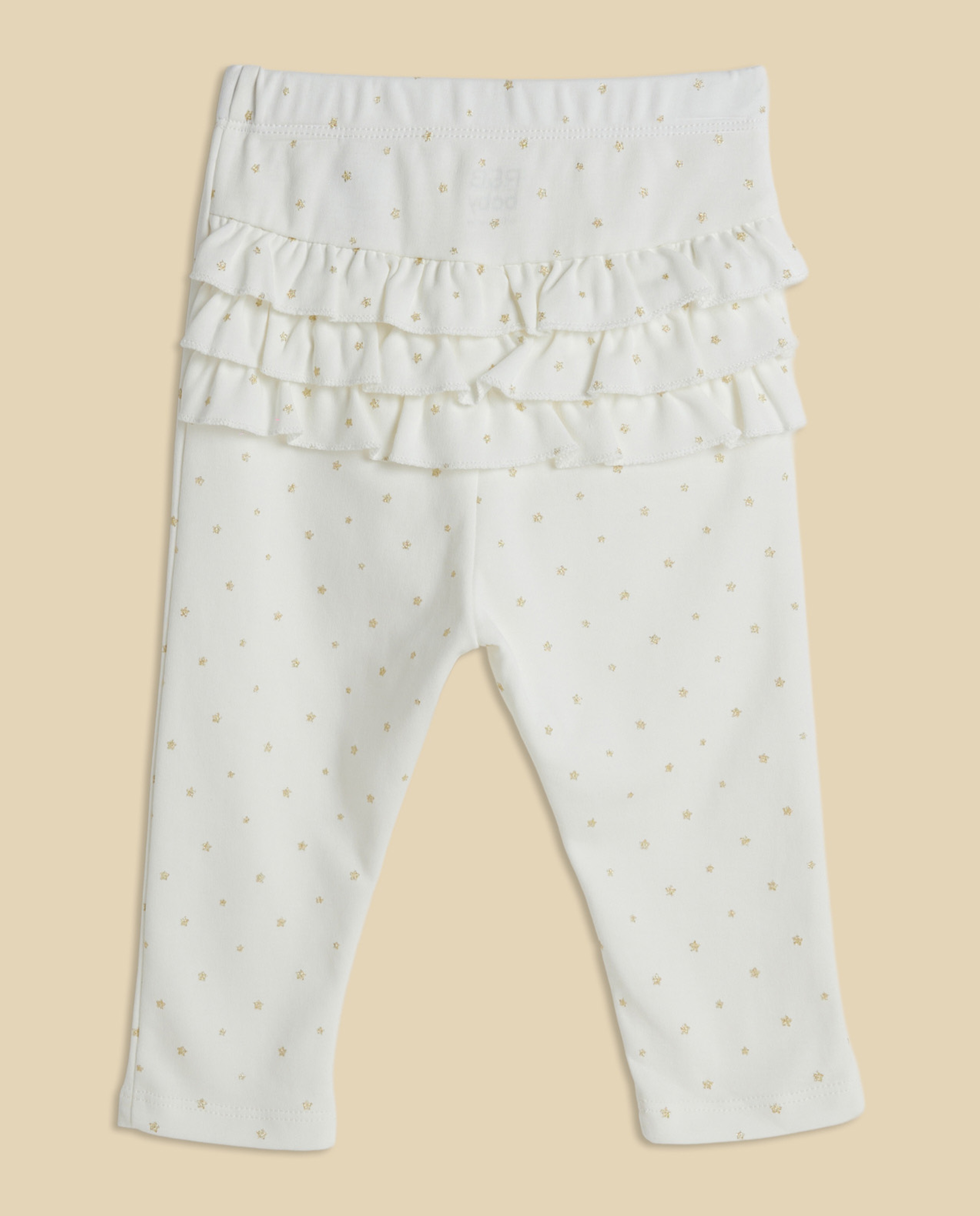 Appliqued Collared Clothing Set