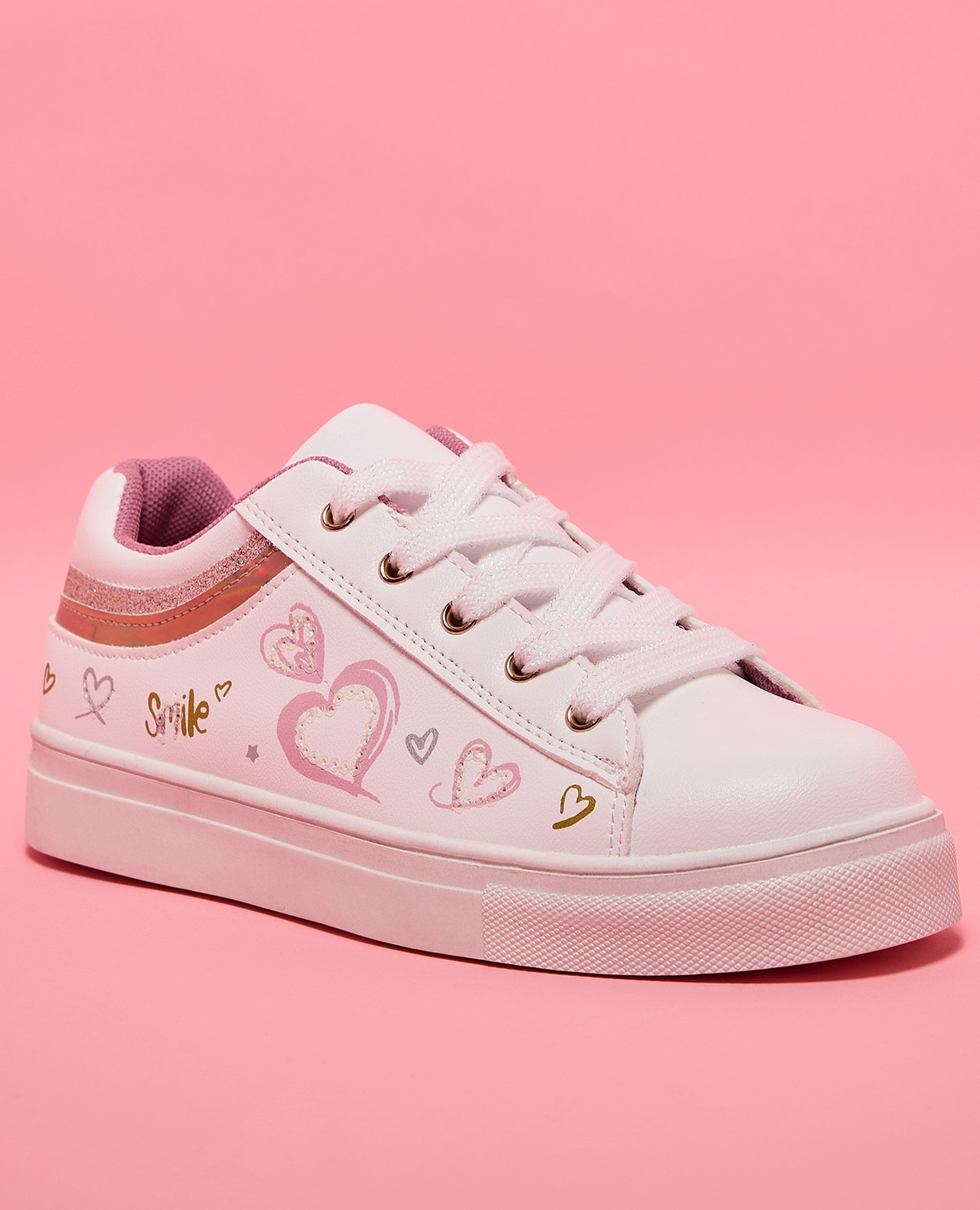 Printed Velcro Sneakers