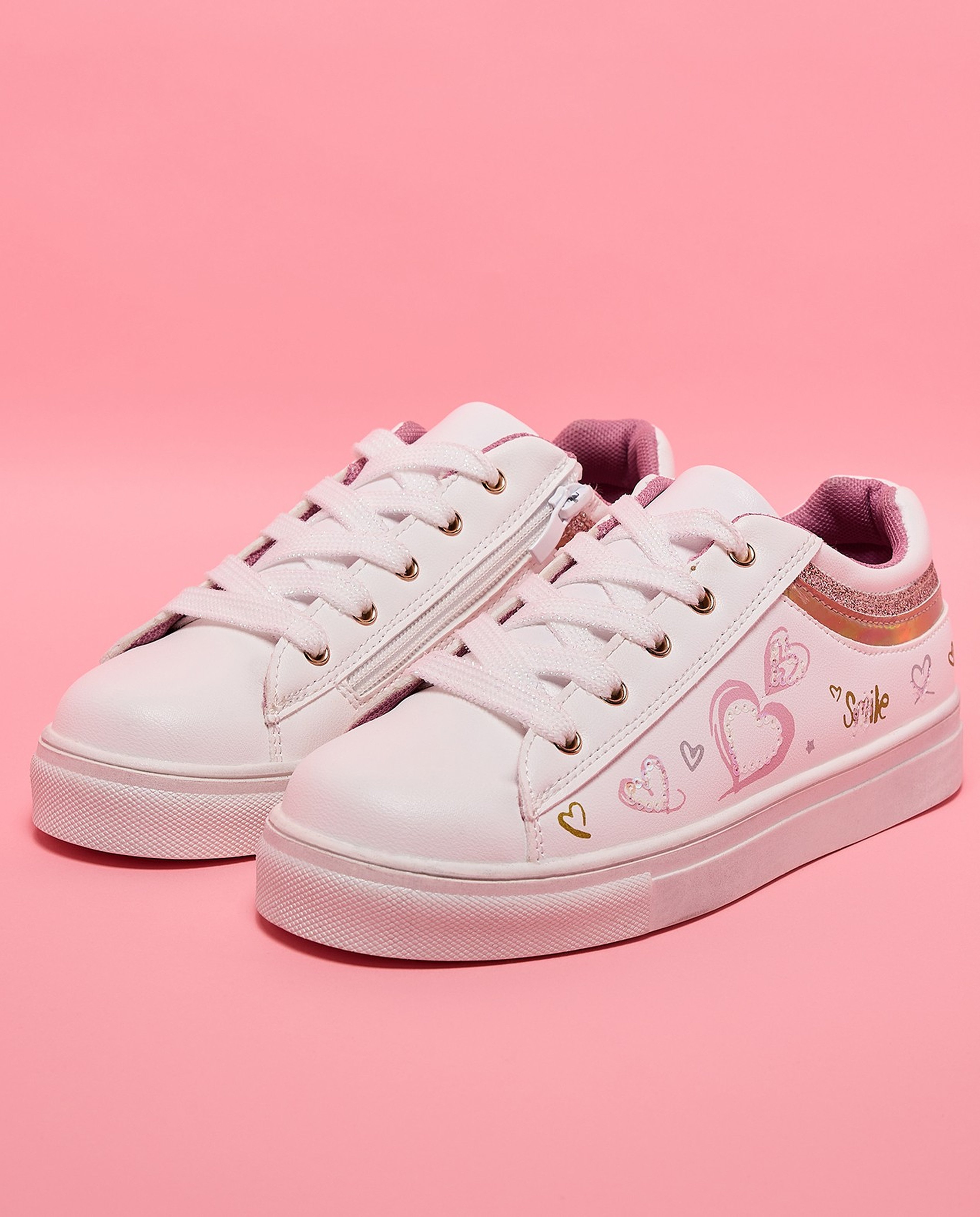 Printed Velcro Sneakers