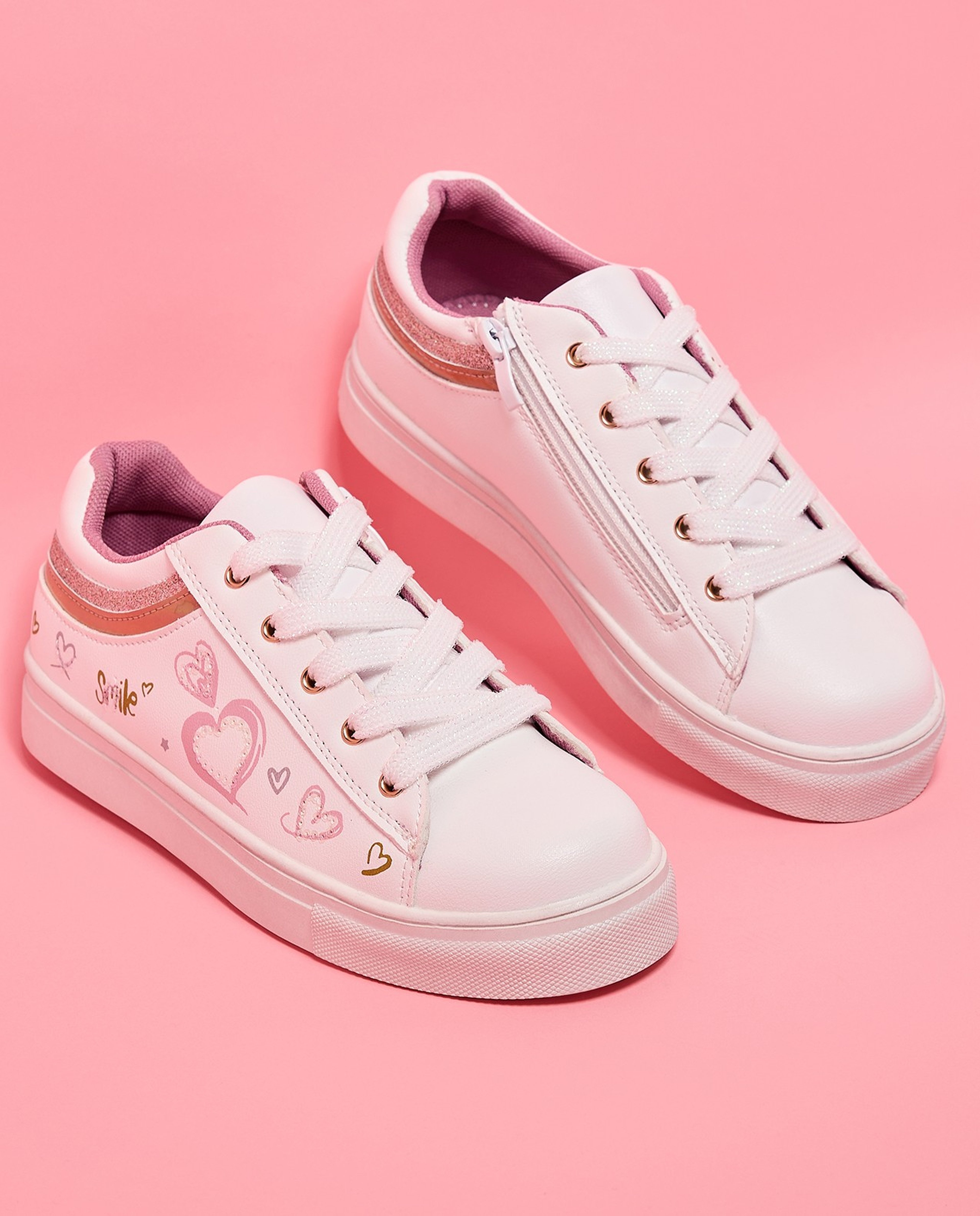 Printed Velcro Sneakers