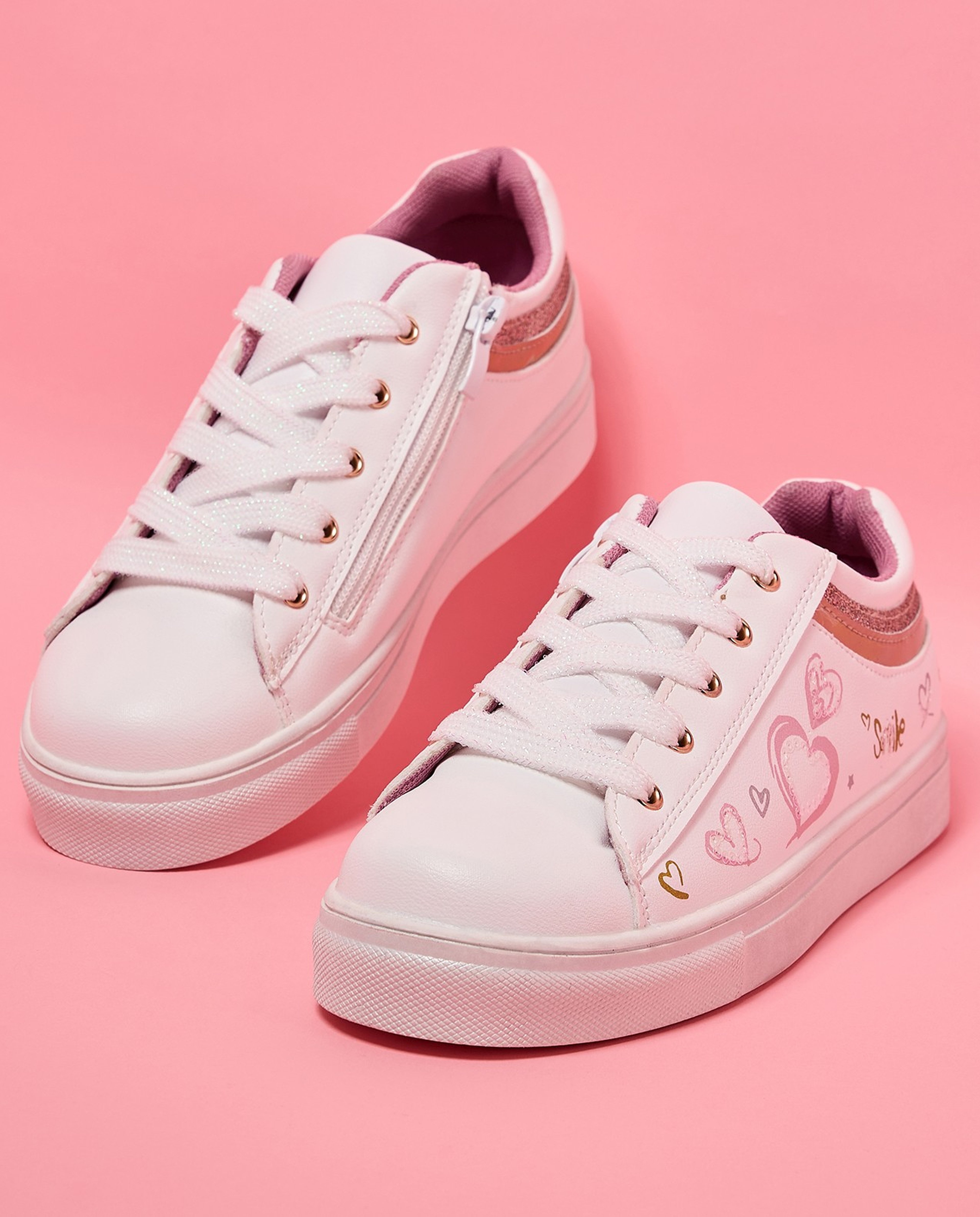 Printed Velcro Sneakers