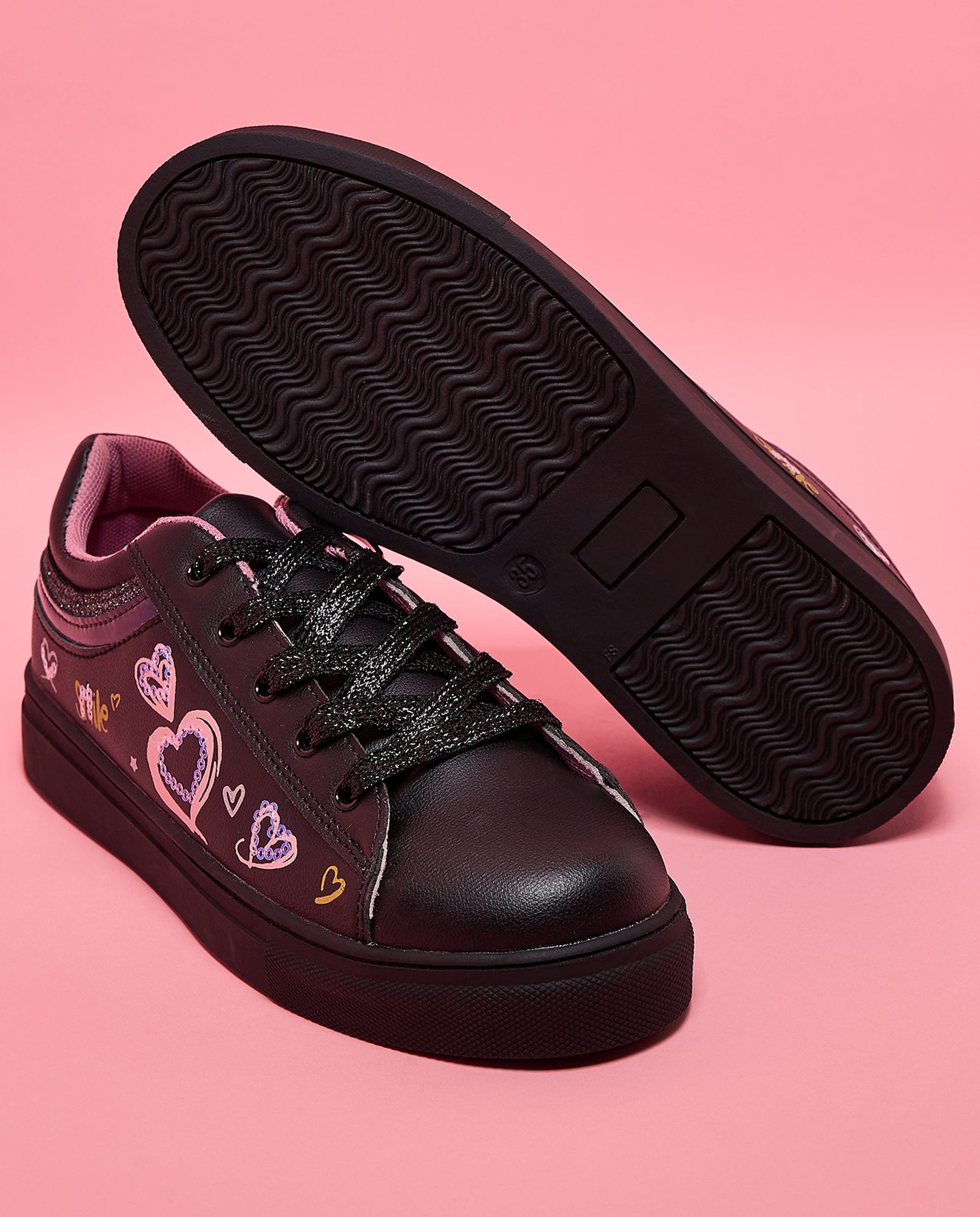 Printed Velcro Sneakers