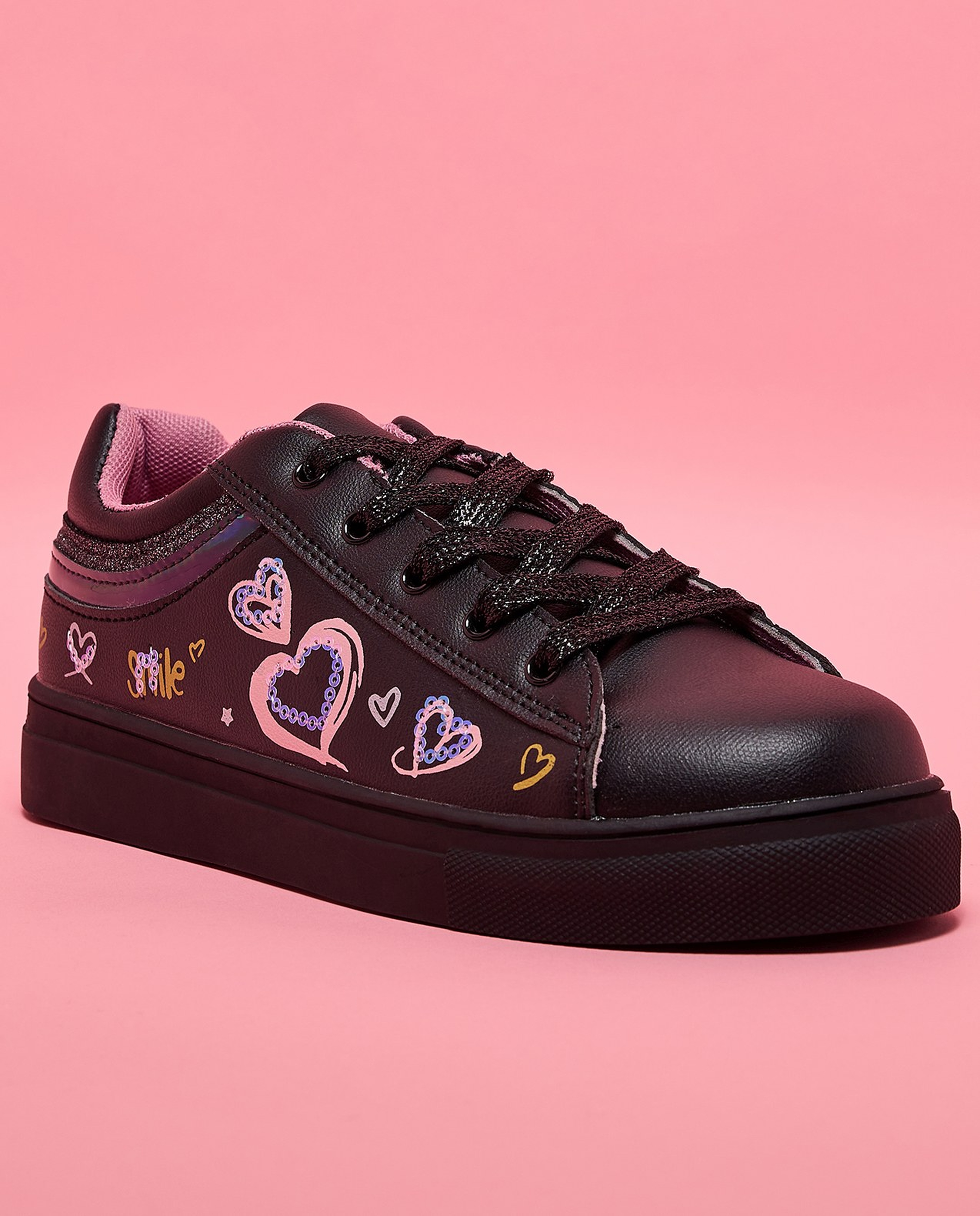 Printed Velcro Sneakers