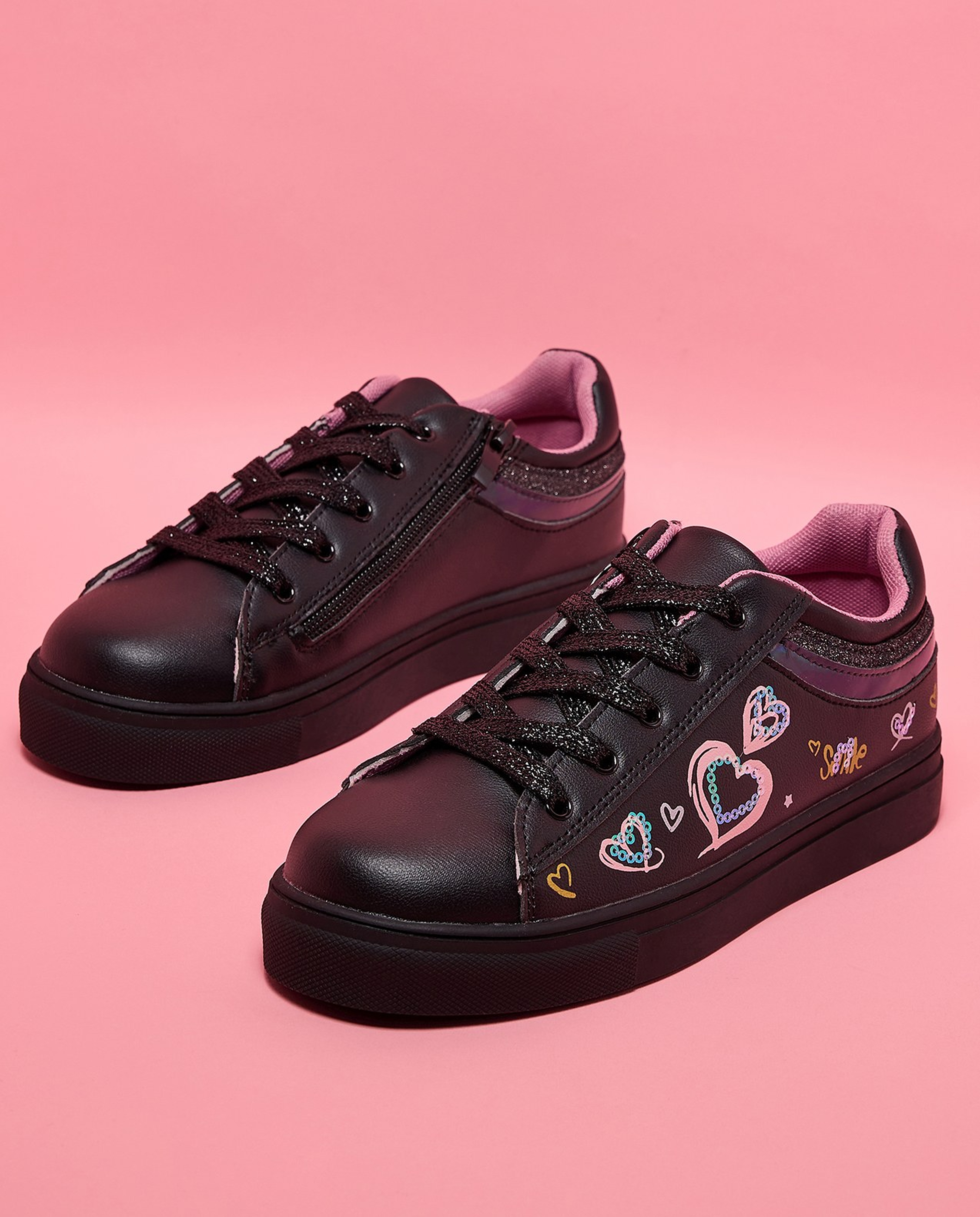 Printed Velcro Sneakers