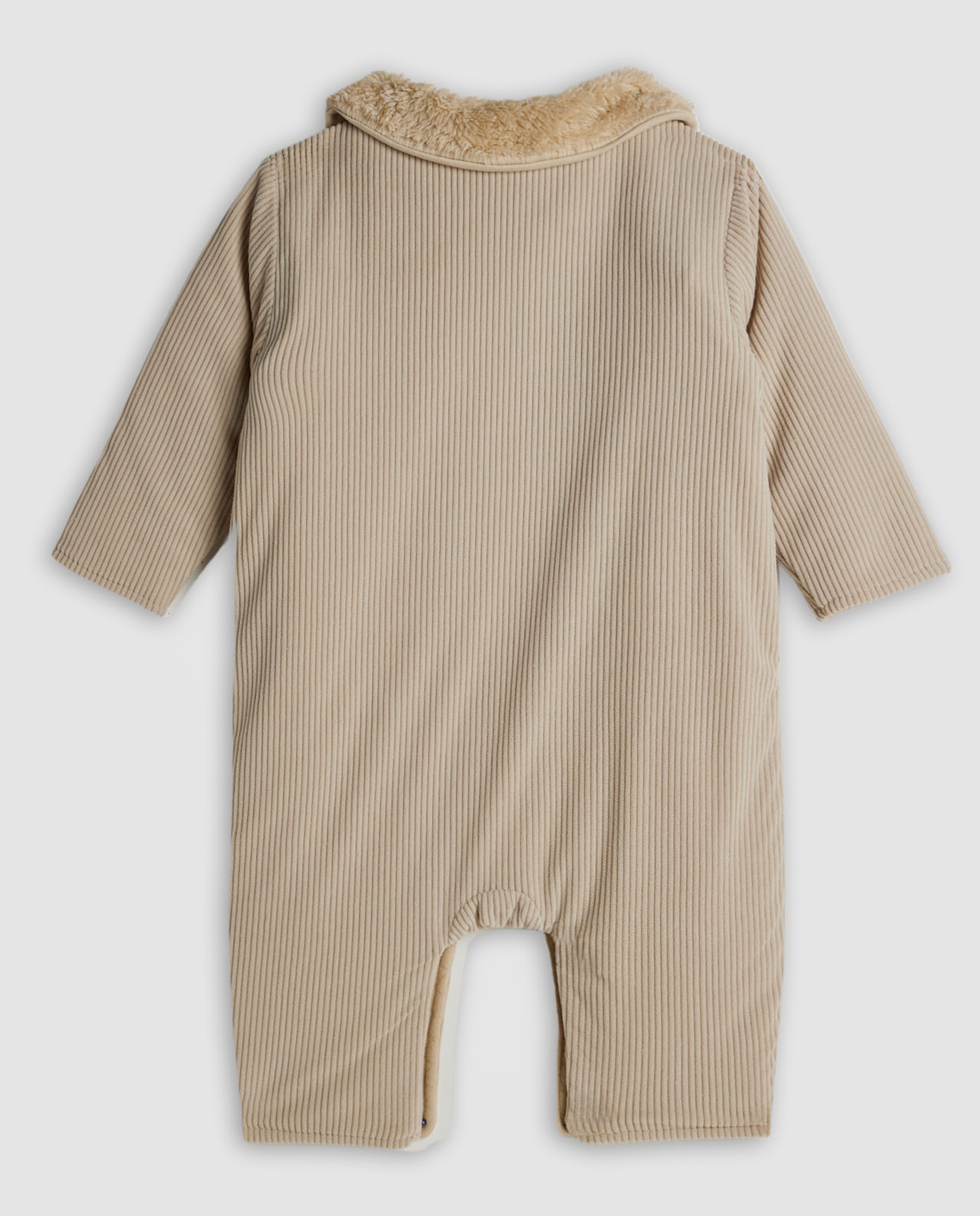 Solid Collared Romper