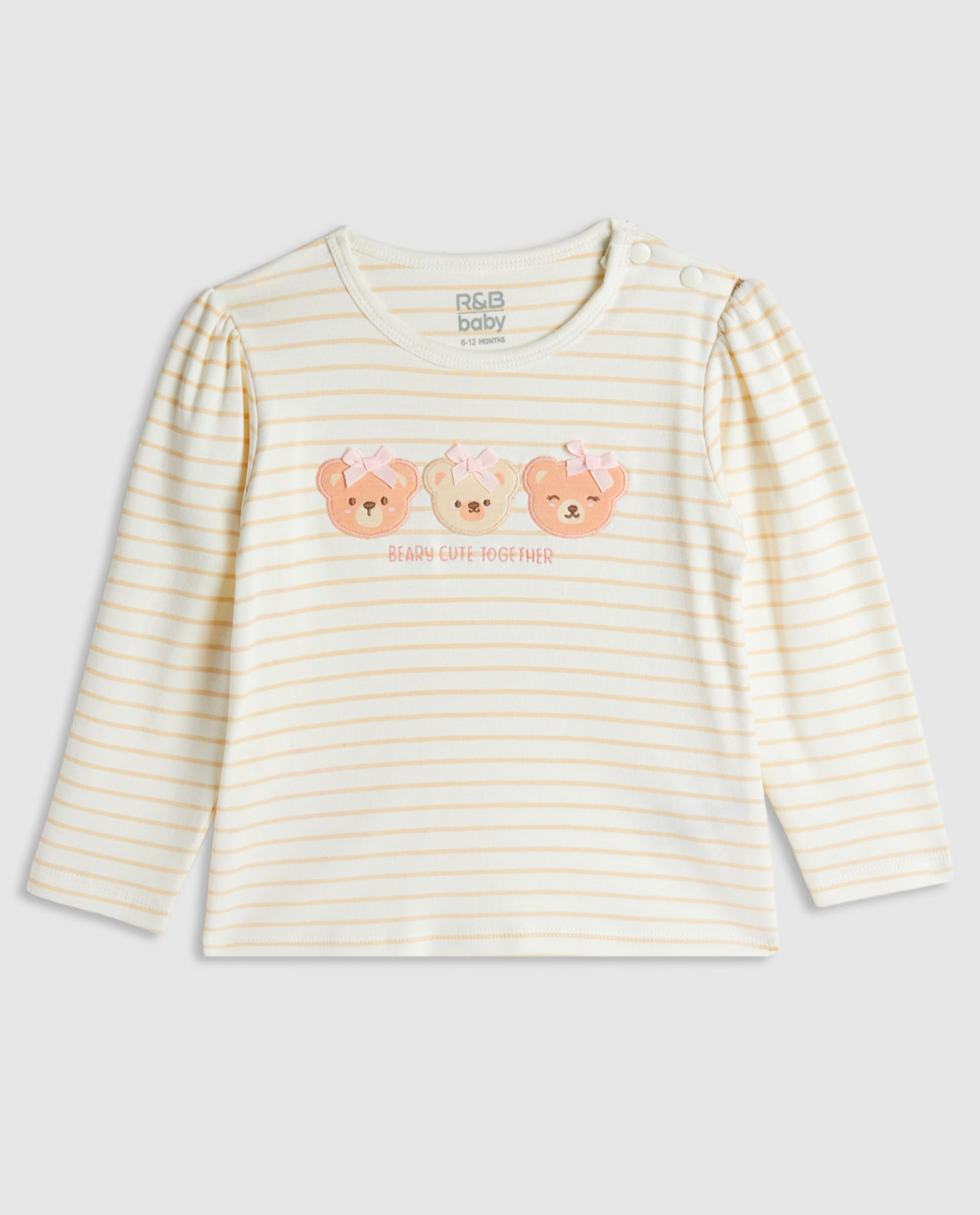 Printed Clothing Set with Headband