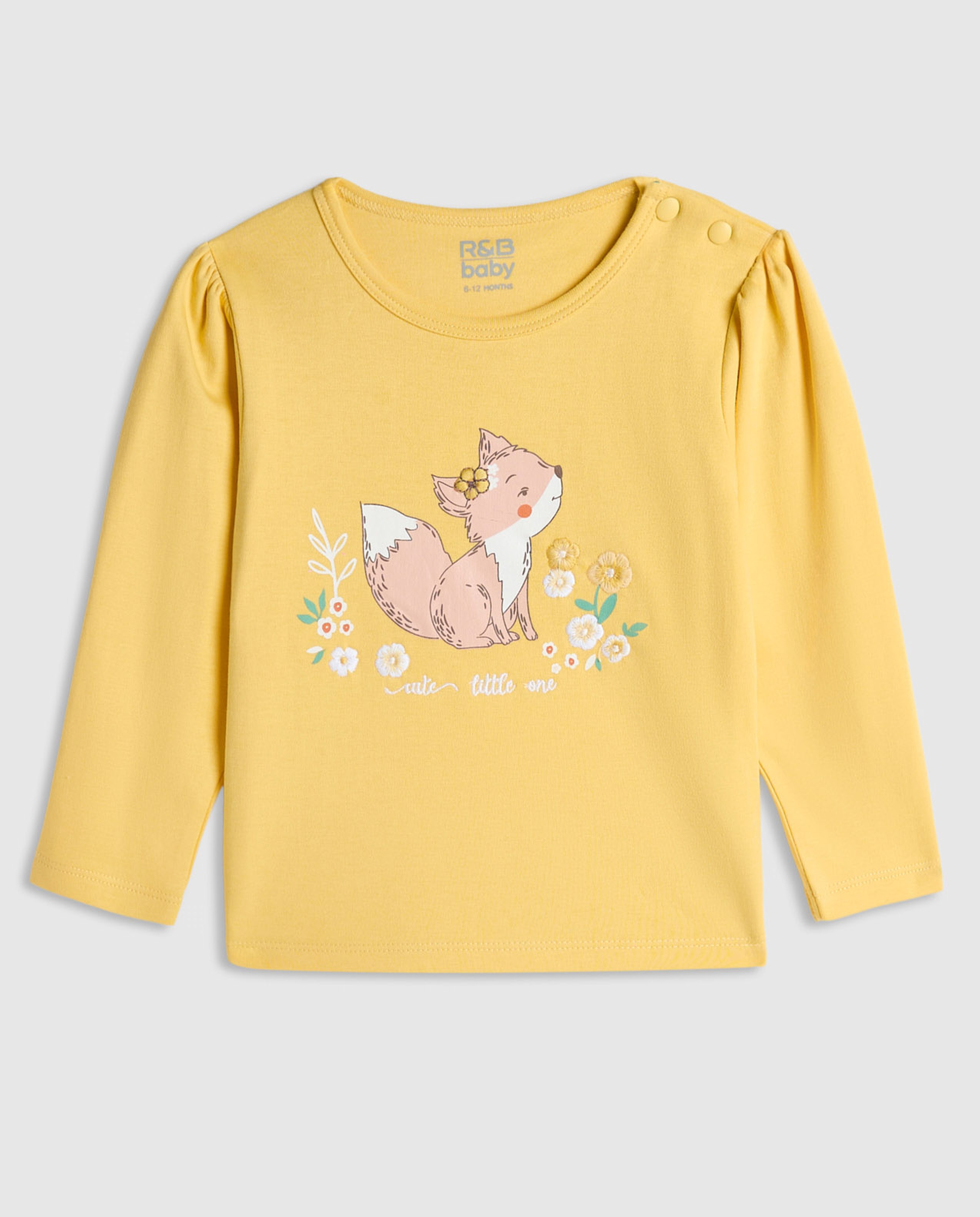 Printed Clothing Set with Headband