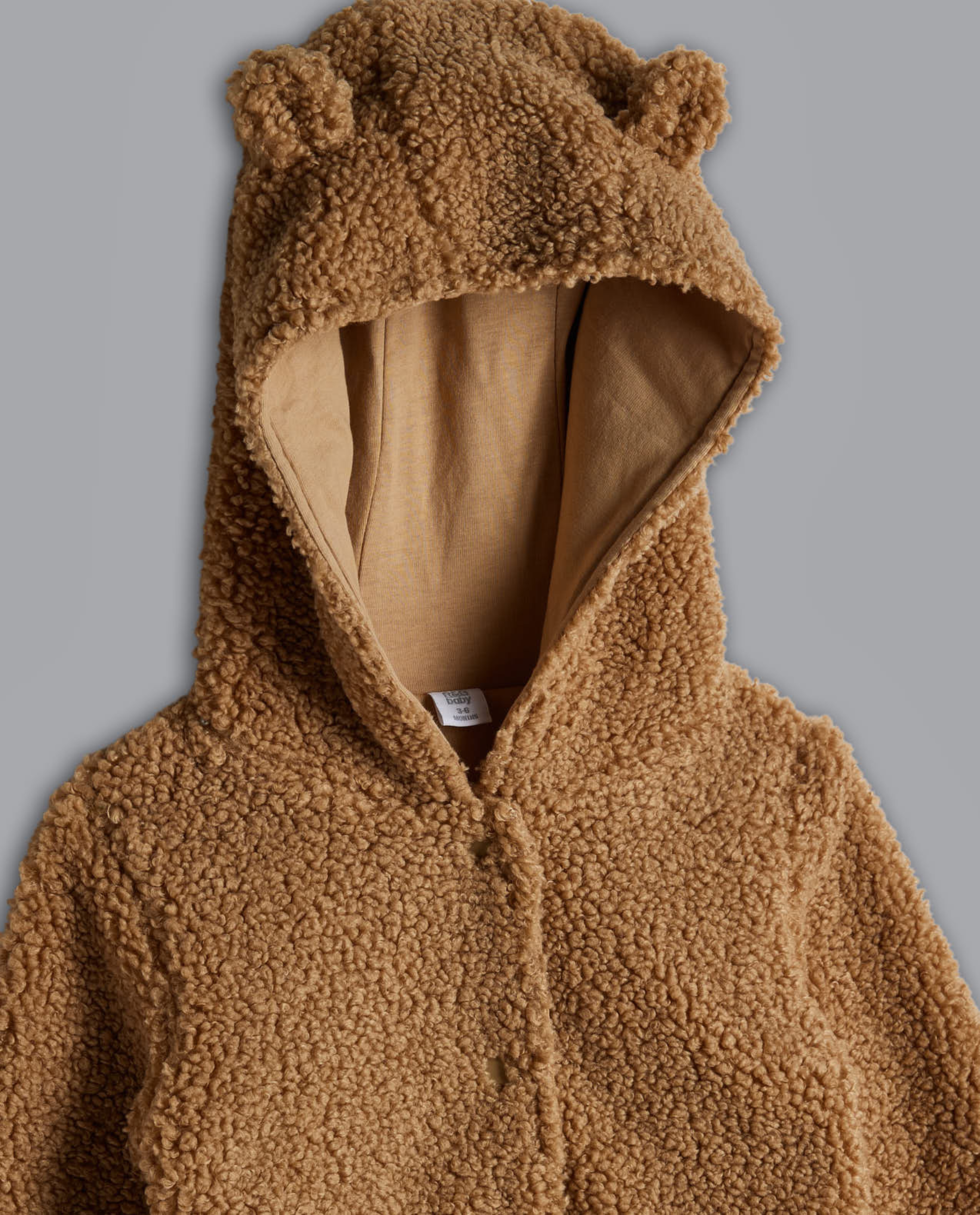 Sherpa Hooded Footed Sleepsuit