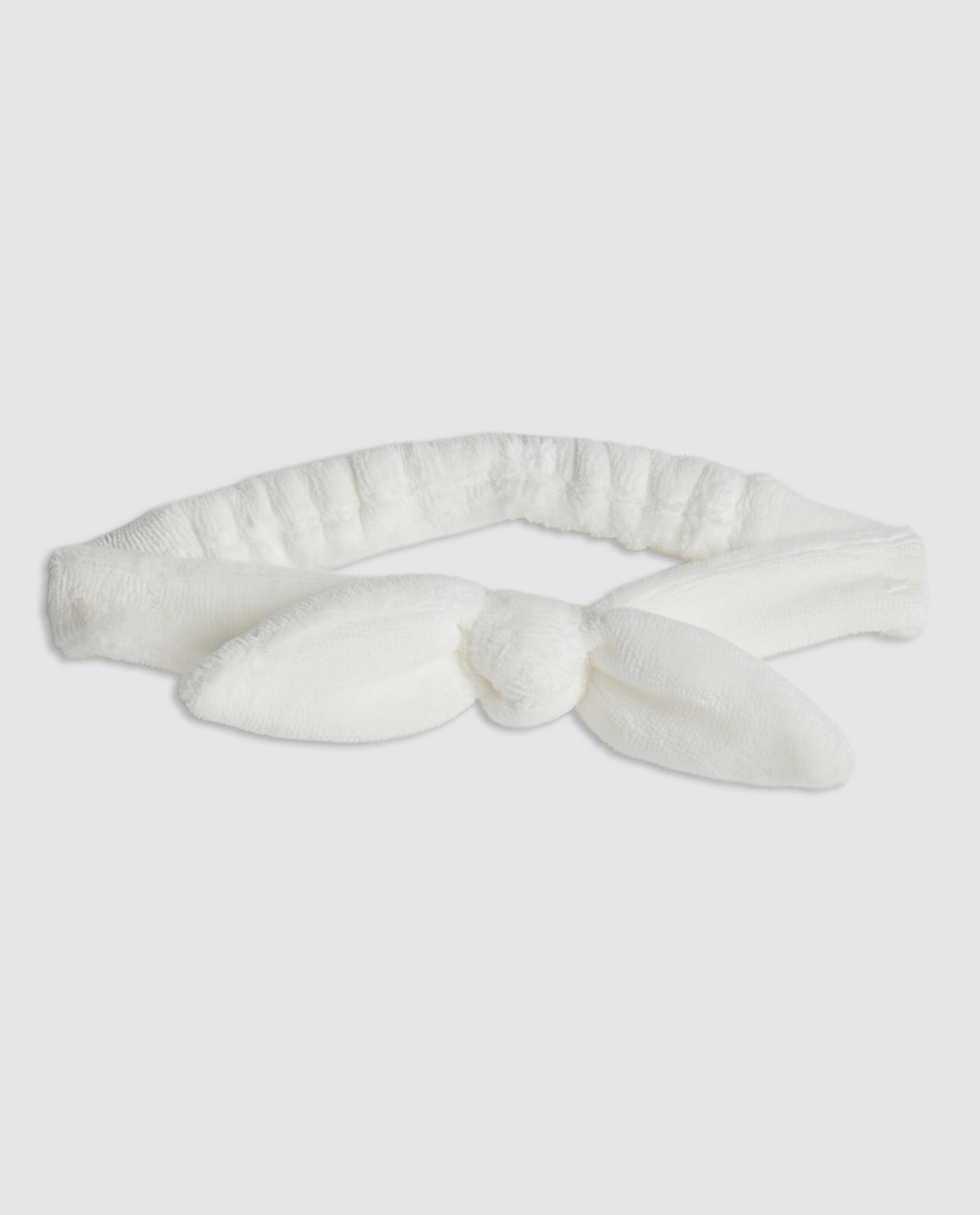 Appliqued Collared Fit and Flare Dress with Headband