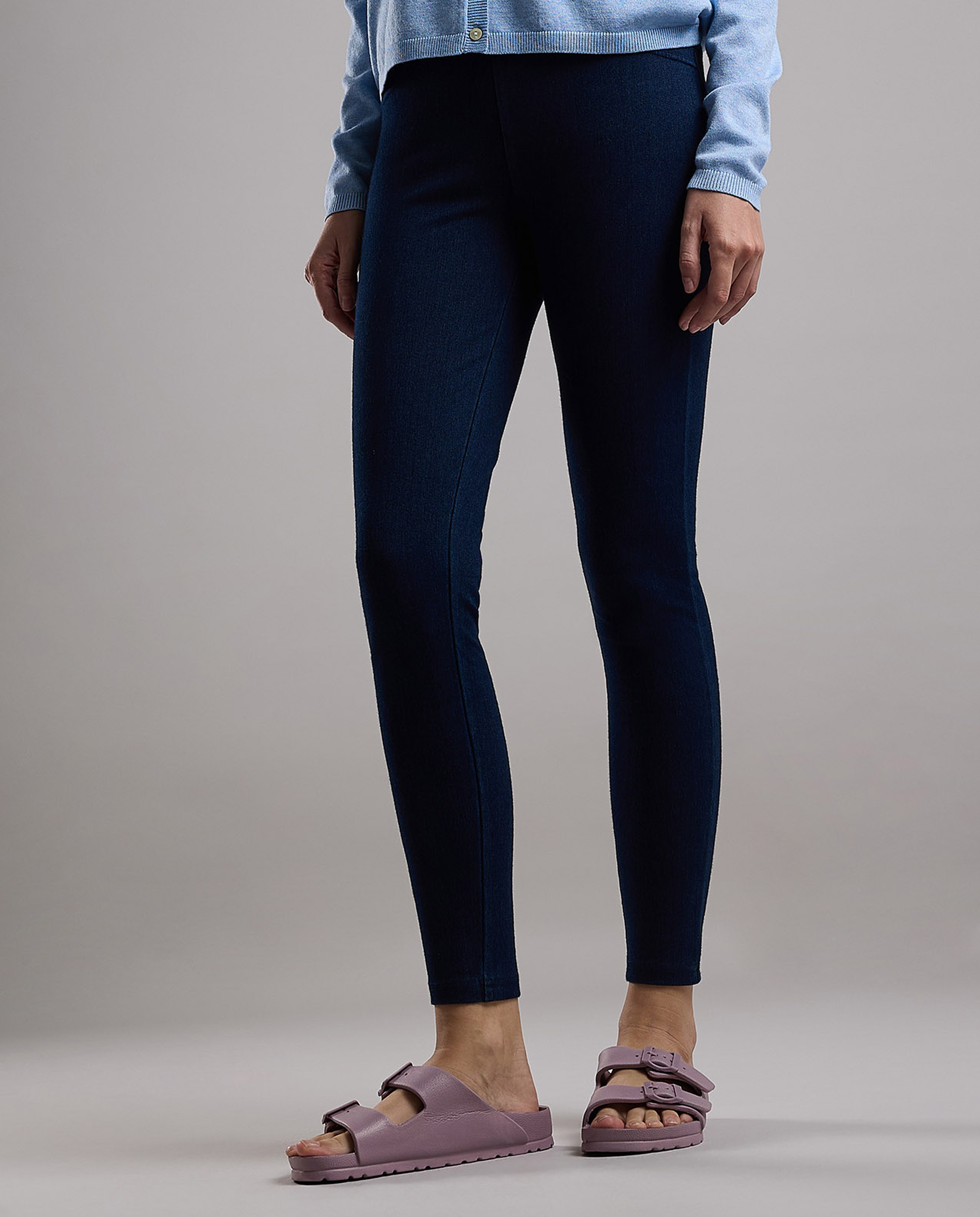 Solid Double Strap Slides