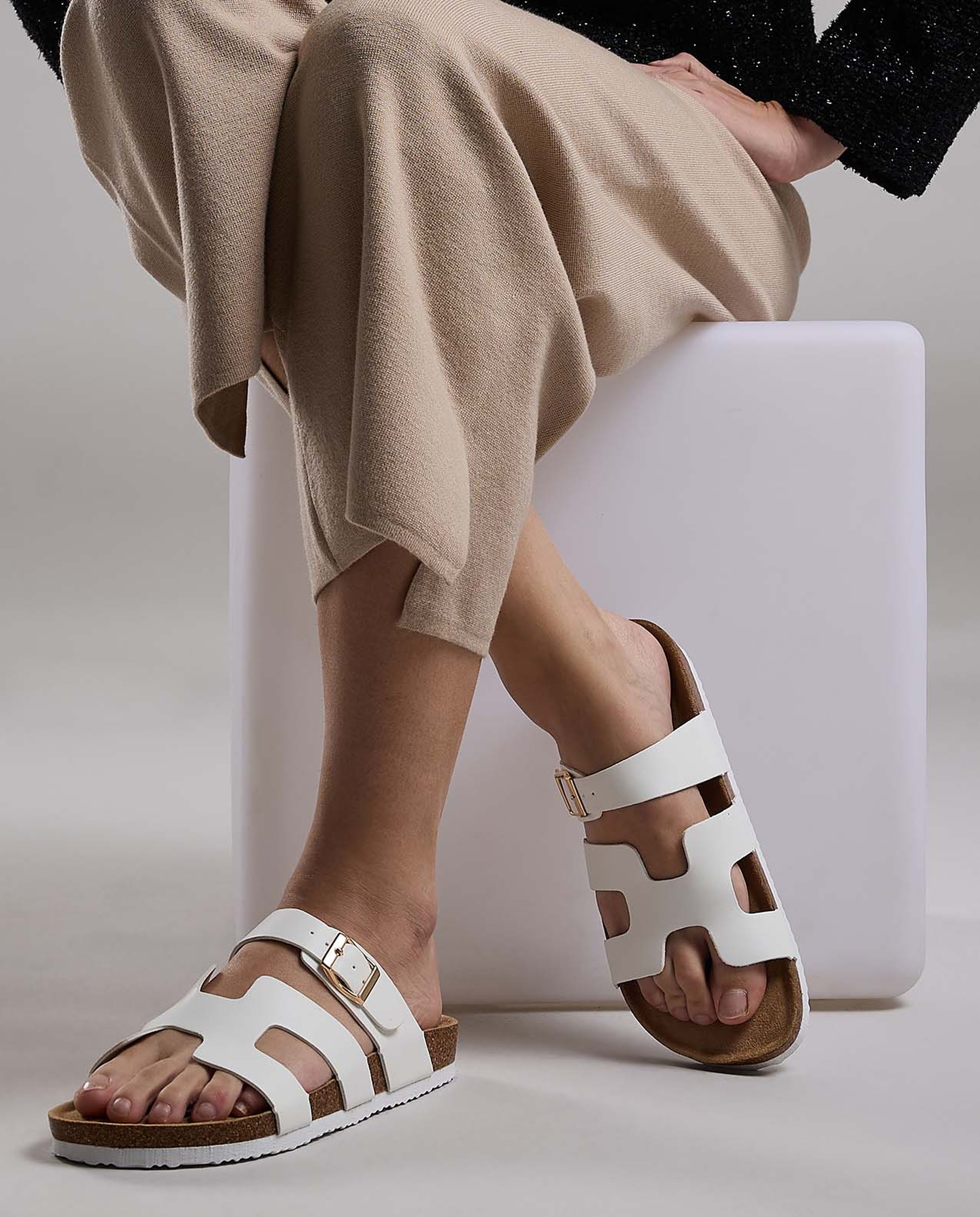 Strappy Comfort Sandals