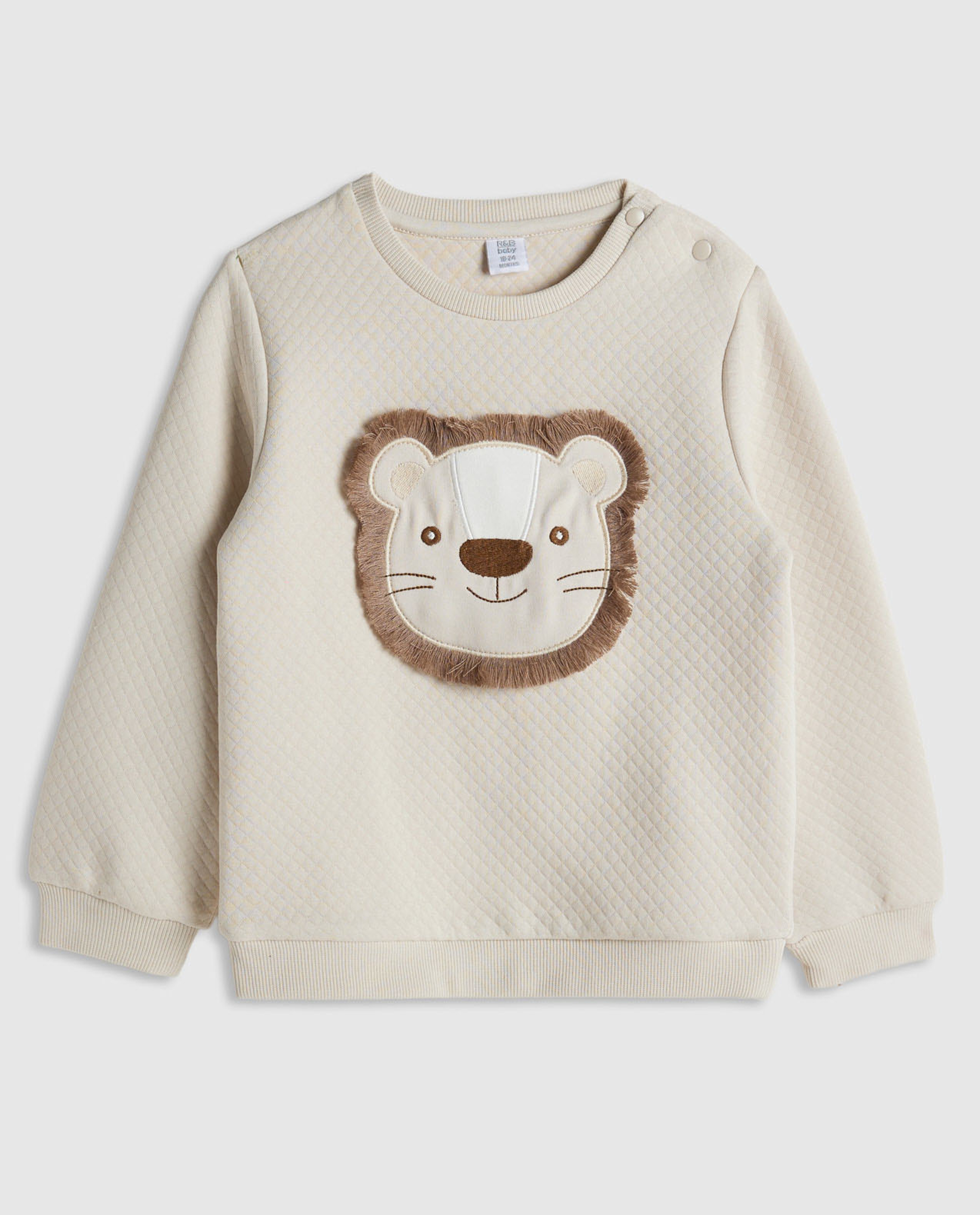 Appliqued Clothing Set with Headband