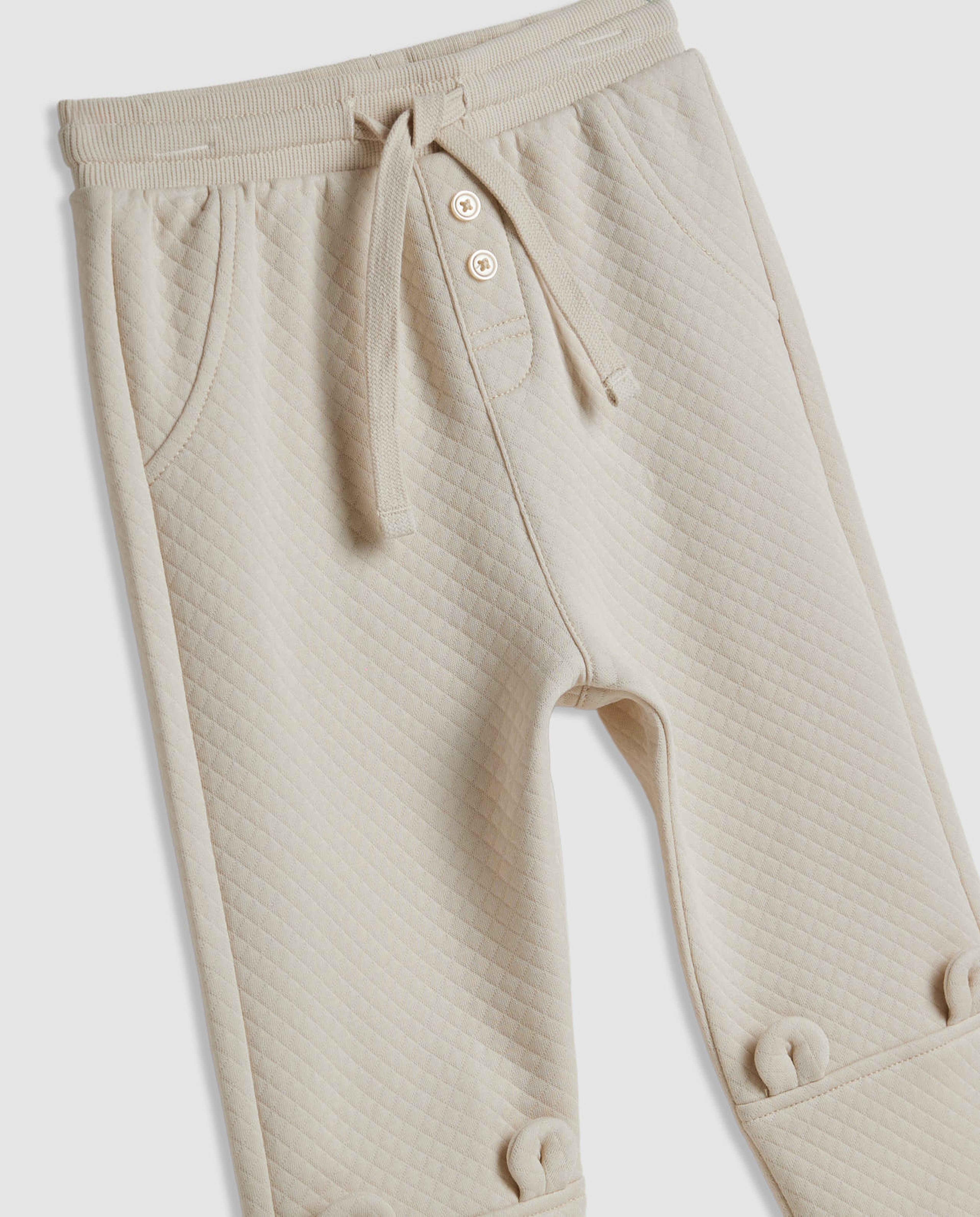 Appliqued Clothing Set with Headband