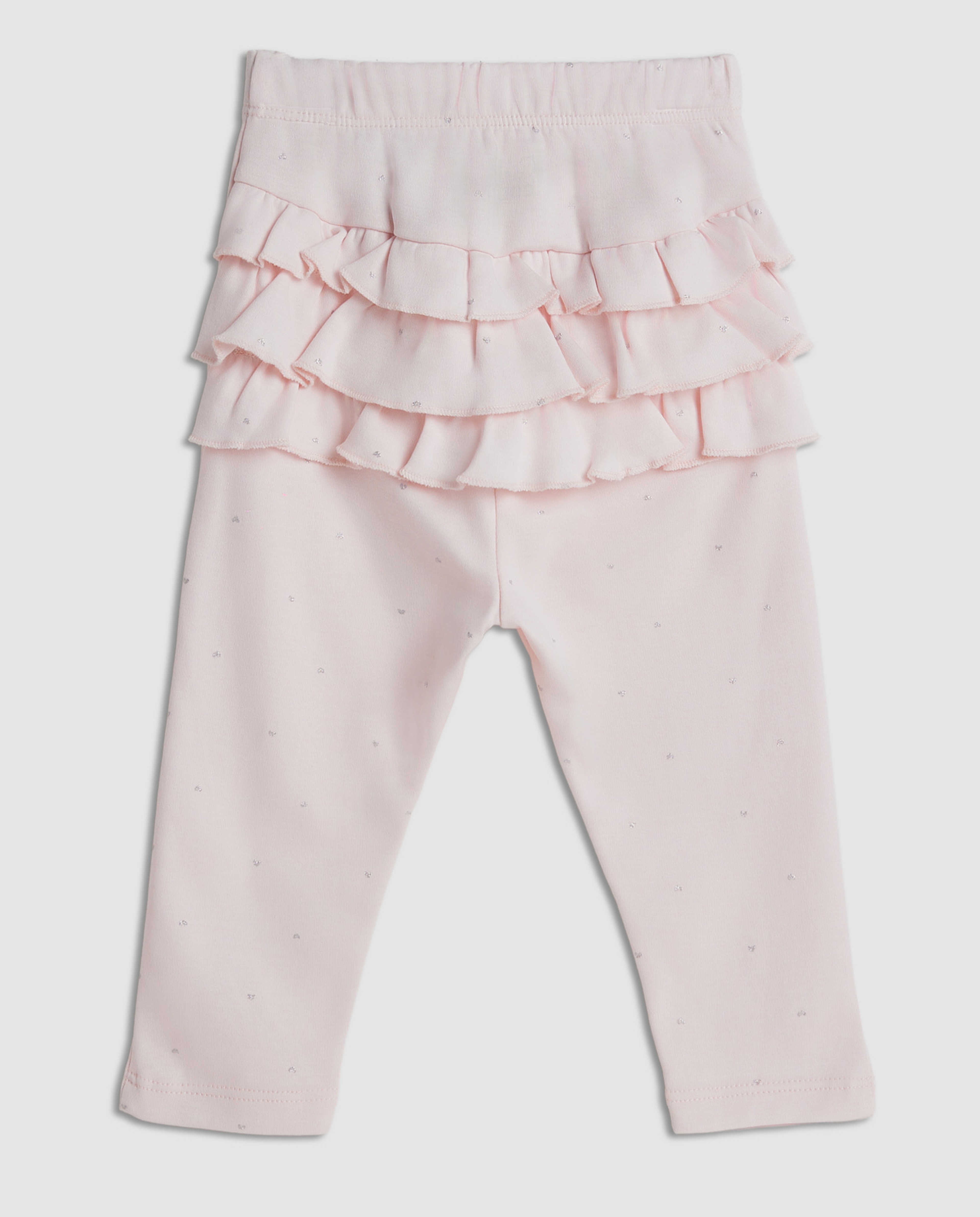 Appliqued Collared Clothing Set